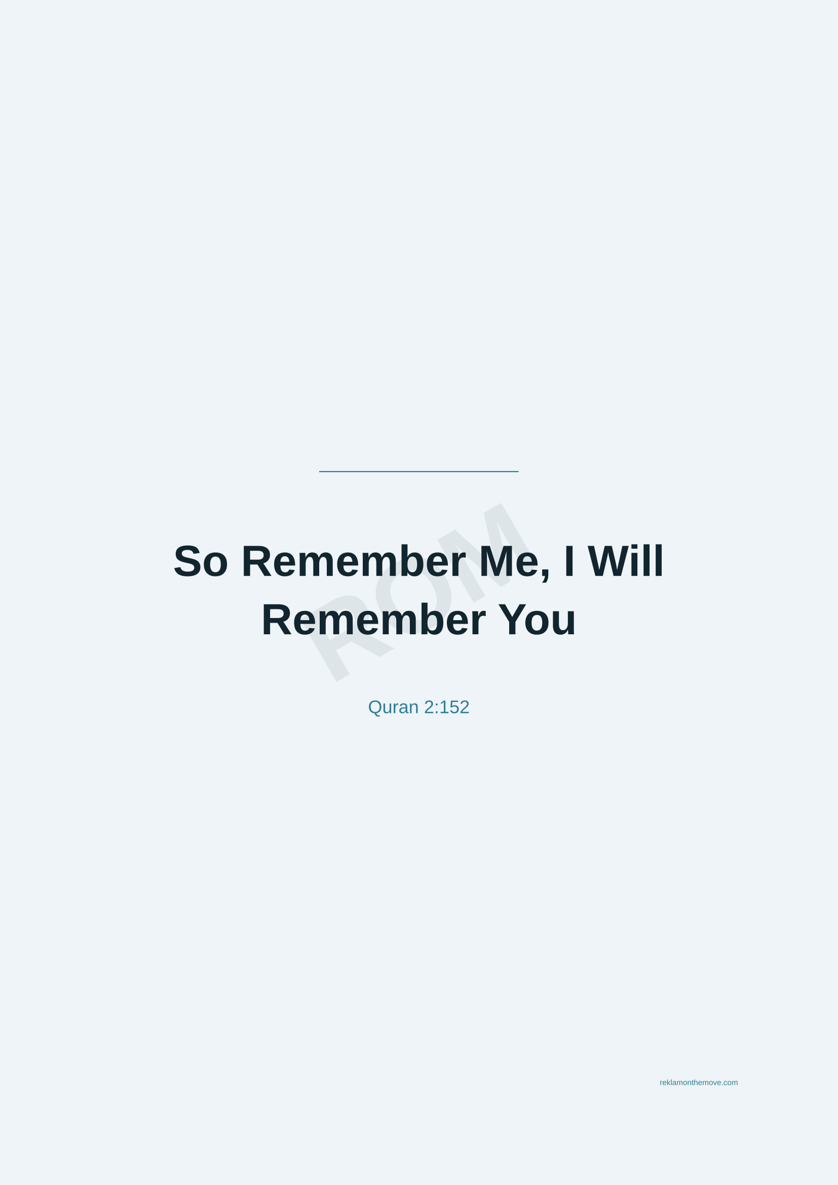So Remember Me, I Will Remember You · Okyanus — ROM dijital ürün önizlemesi (filigranlı)