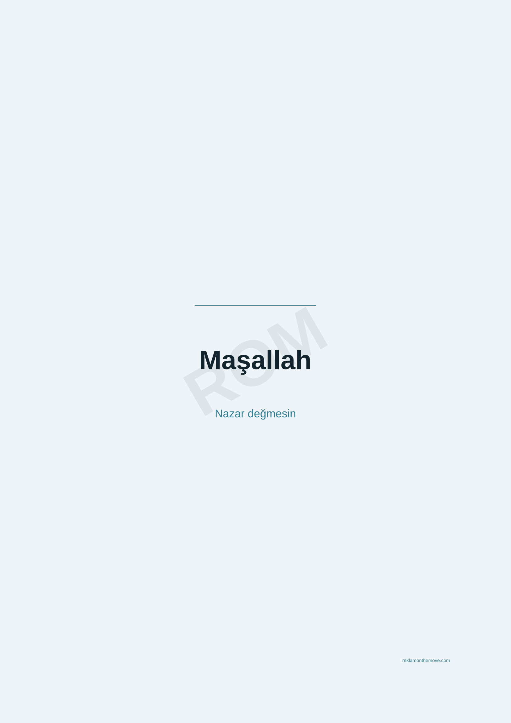 Maşallah · Okyanus — ROM dijital ürün önizlemesi (filigranlı)