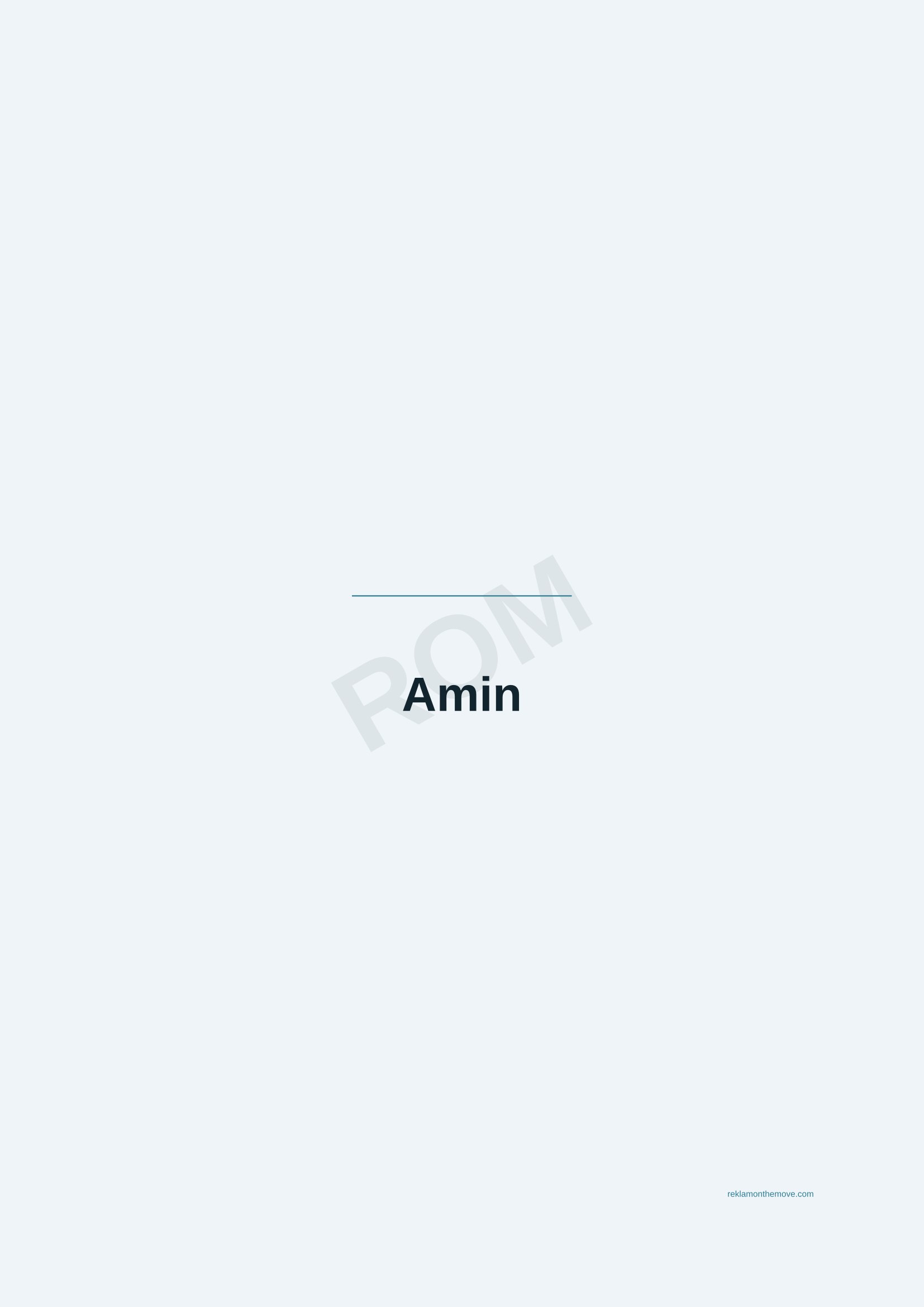 Amin · Okyanus — ROM dijital ürün önizlemesi (filigranlı)