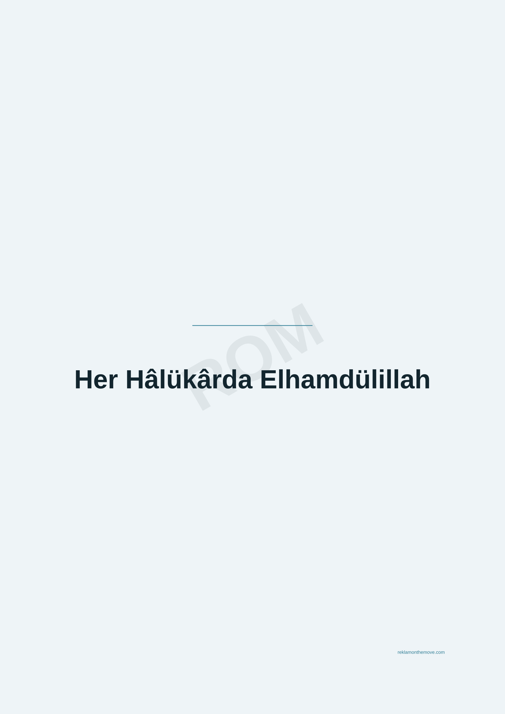Her Hâlükârda Elhamdülillah · Okyanus — ROM dijital ürün önizlemesi (filigranlı)