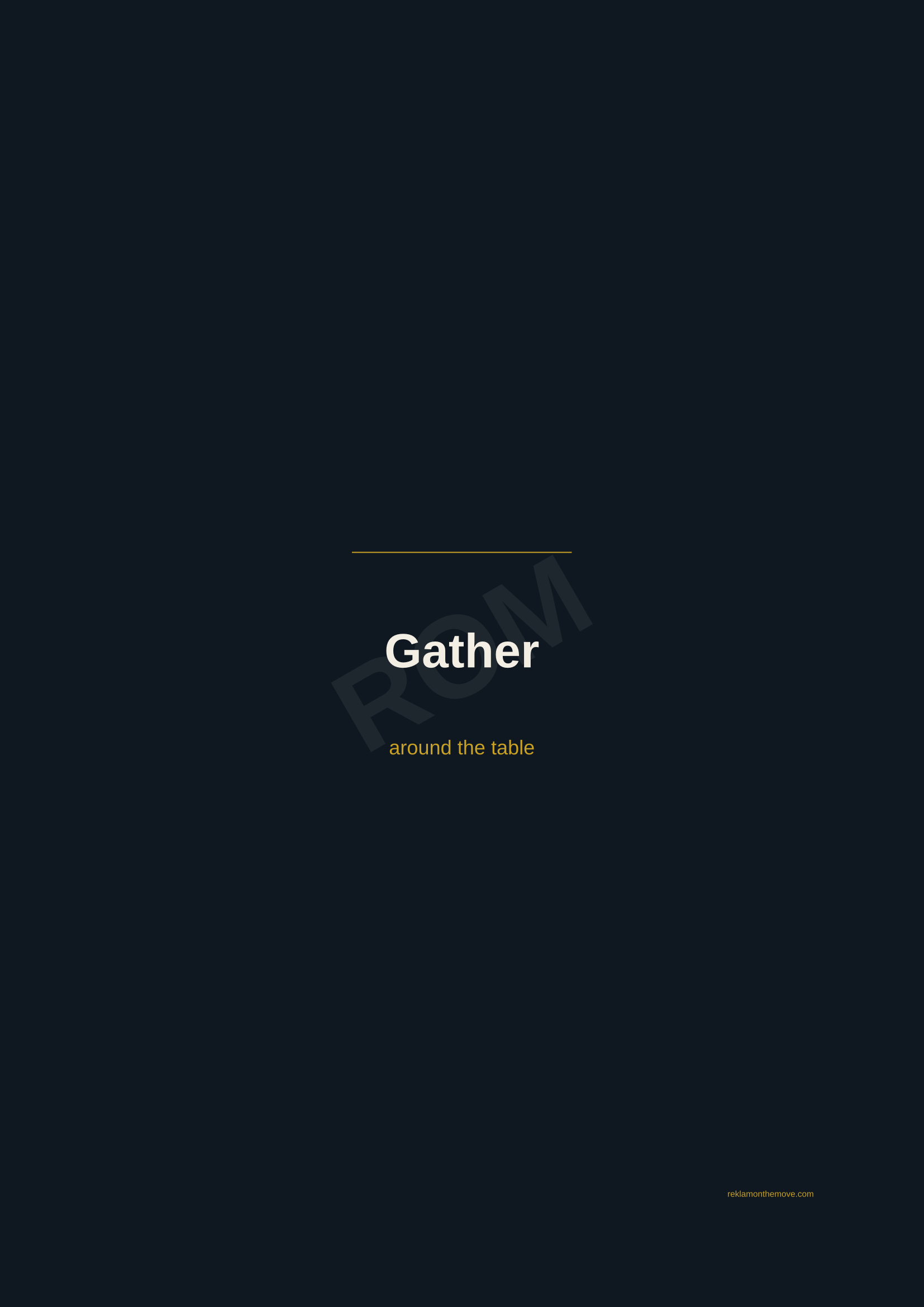 Gather · Gece — ROM dijital ürün önizlemesi (filigranlı)