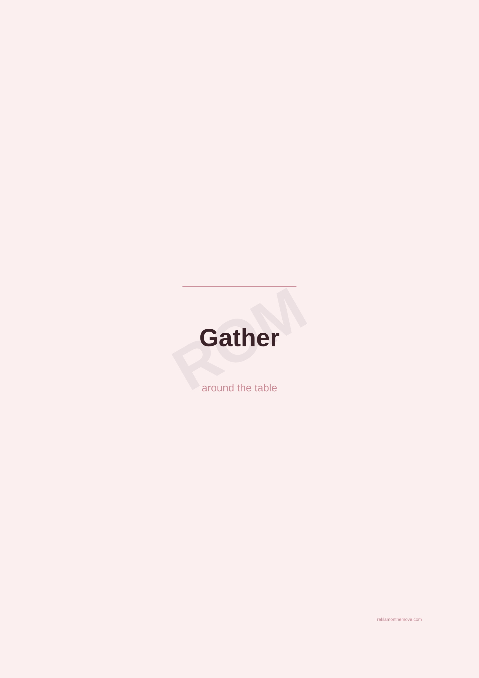 Gather · Gül — ROM dijital ürün önizlemesi (filigranlı)