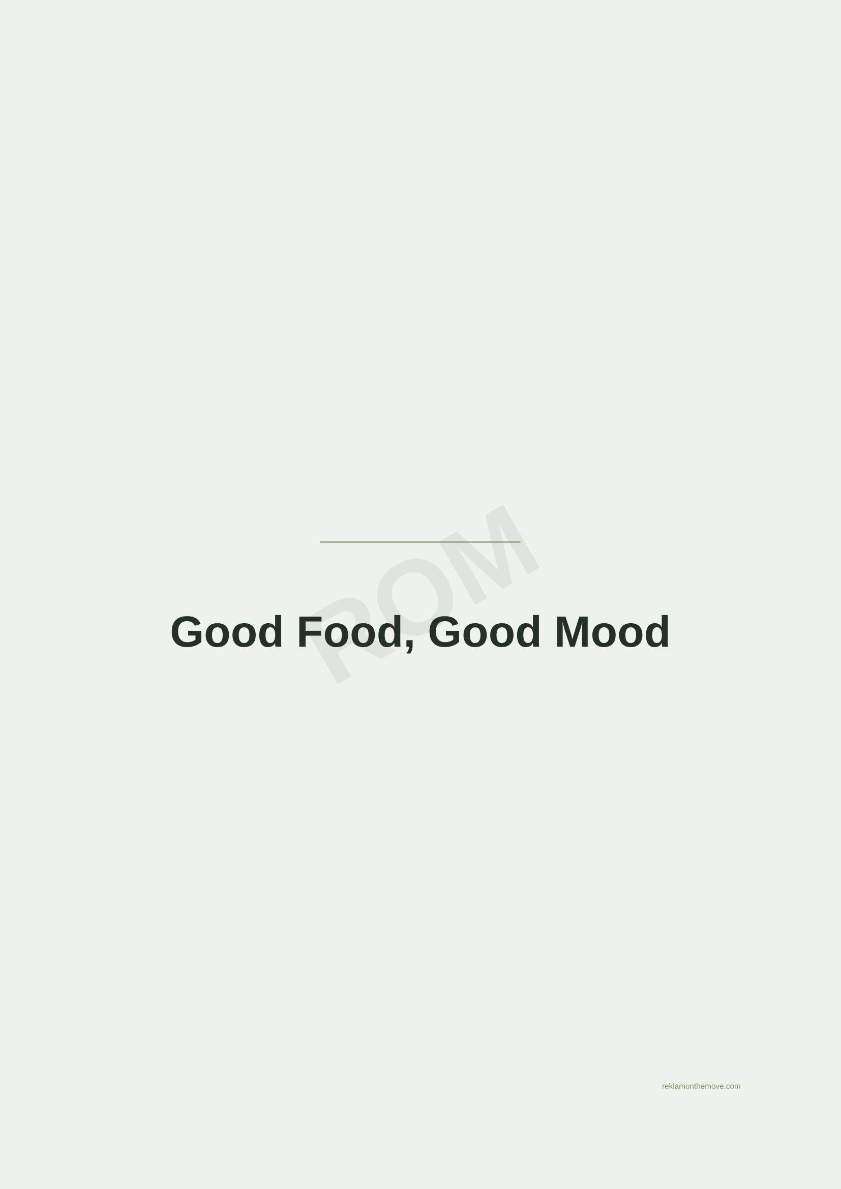 Good Food, Good Mood · Adaçayı — ROM dijital ürün önizlemesi (filigranlı)