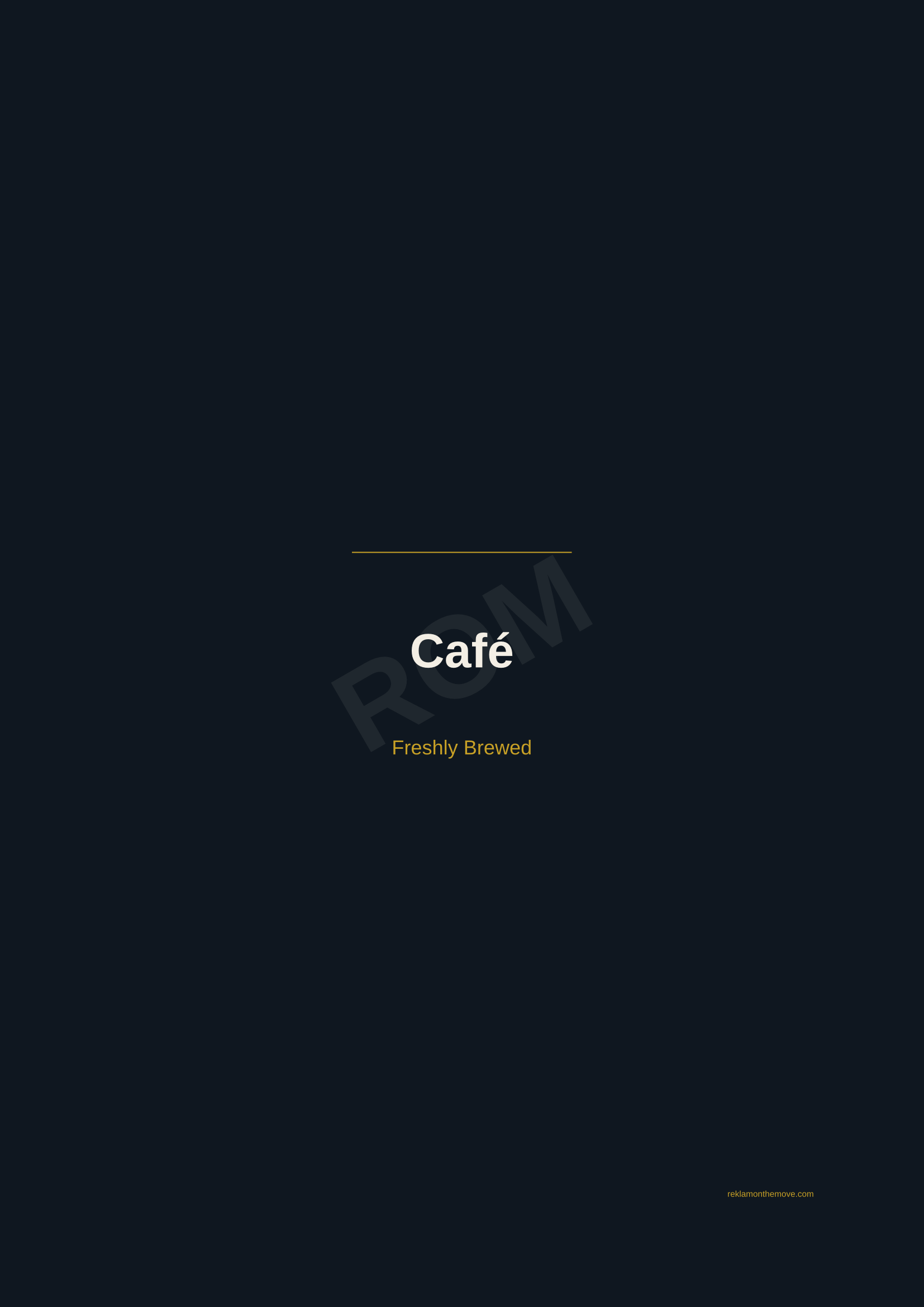Café · Gece — ROM dijital ürün önizlemesi (filigranlı)