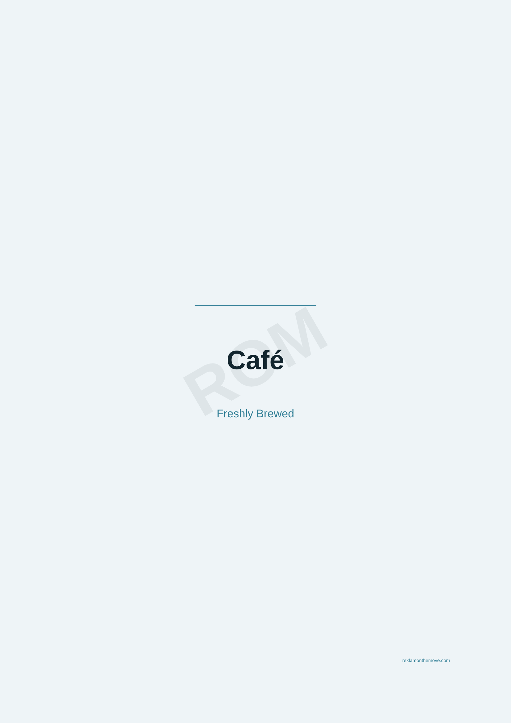 Café · Okyanus — ROM dijital ürün önizlemesi (filigranlı)