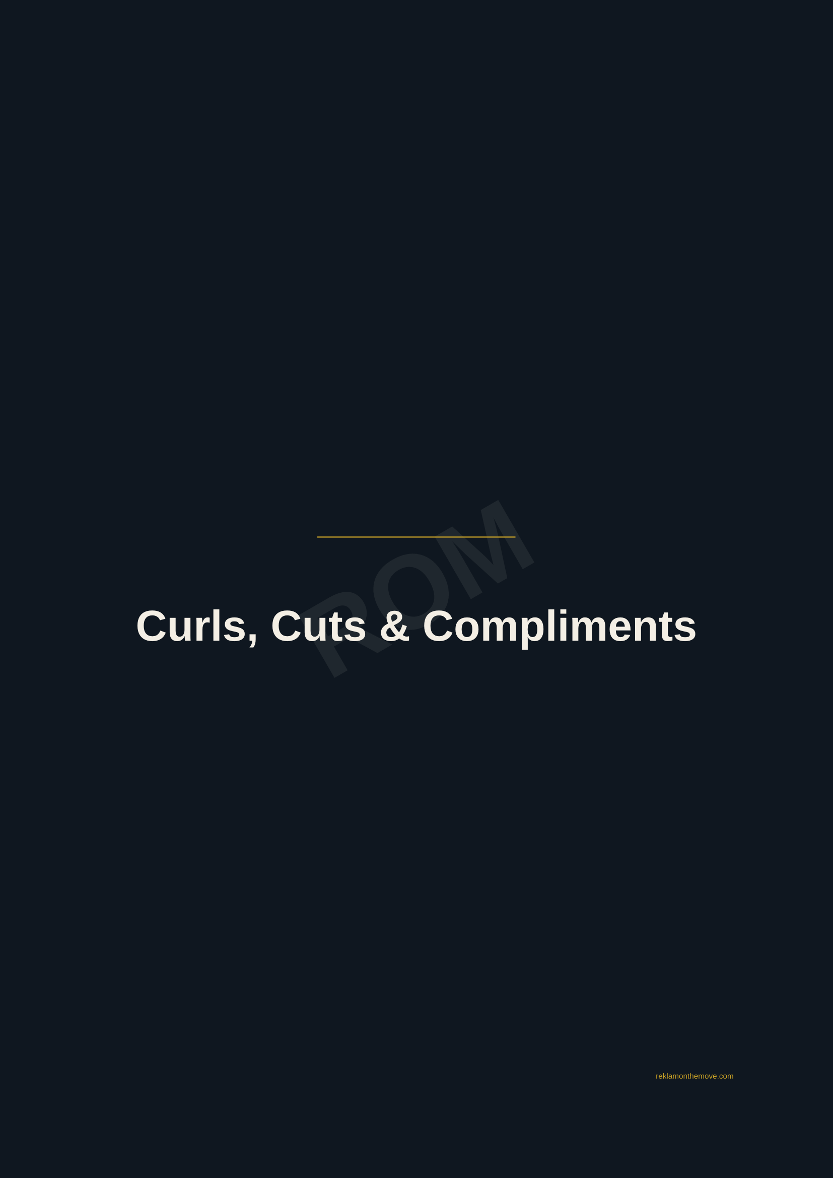Curls, Cuts & Compliments · Gece — ROM dijital ürün önizlemesi (filigranlı)