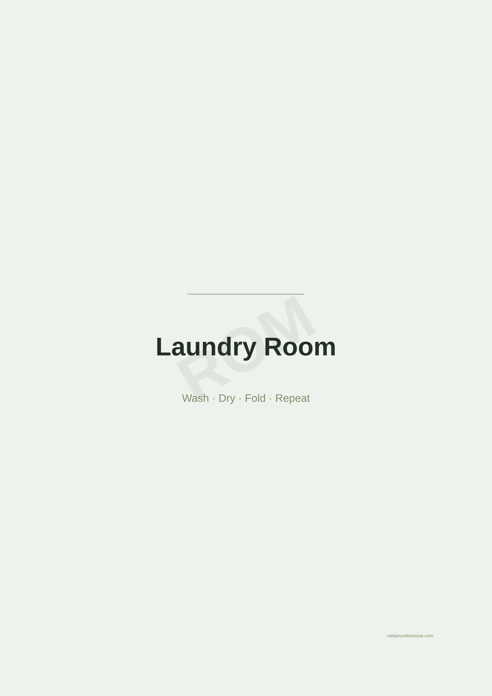 Laundry Room · Adaçayı — ROM dijital ürün önizlemesi (filigranlı)