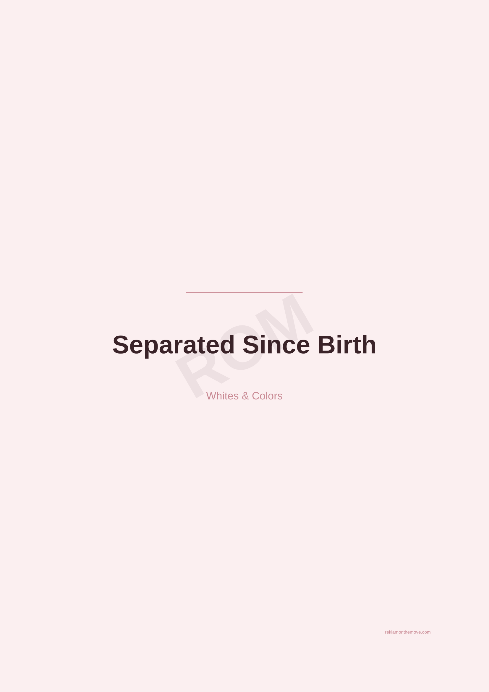 Separated Since Birth · Gül — ROM dijital ürün önizlemesi (filigranlı)