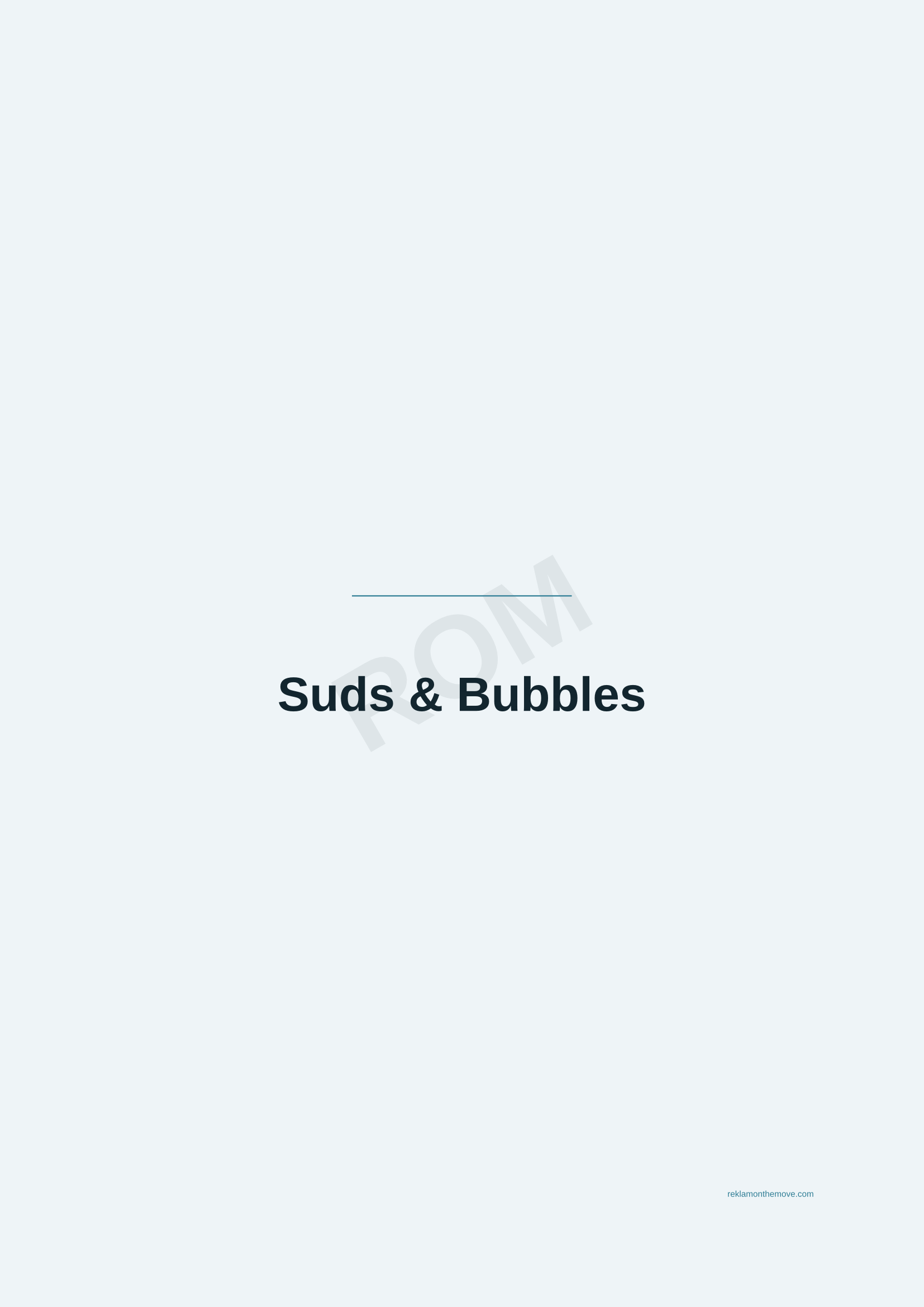 Suds & Bubbles · Okyanus — ROM dijital ürün önizlemesi (filigranlı)