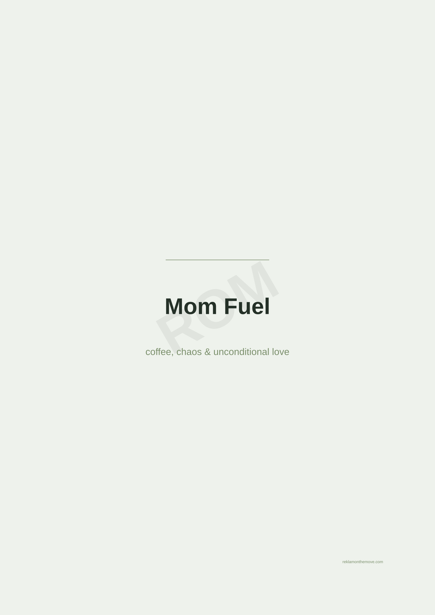 Mom Fuel · Adaçayı — ROM dijital ürün önizlemesi (filigranlı)