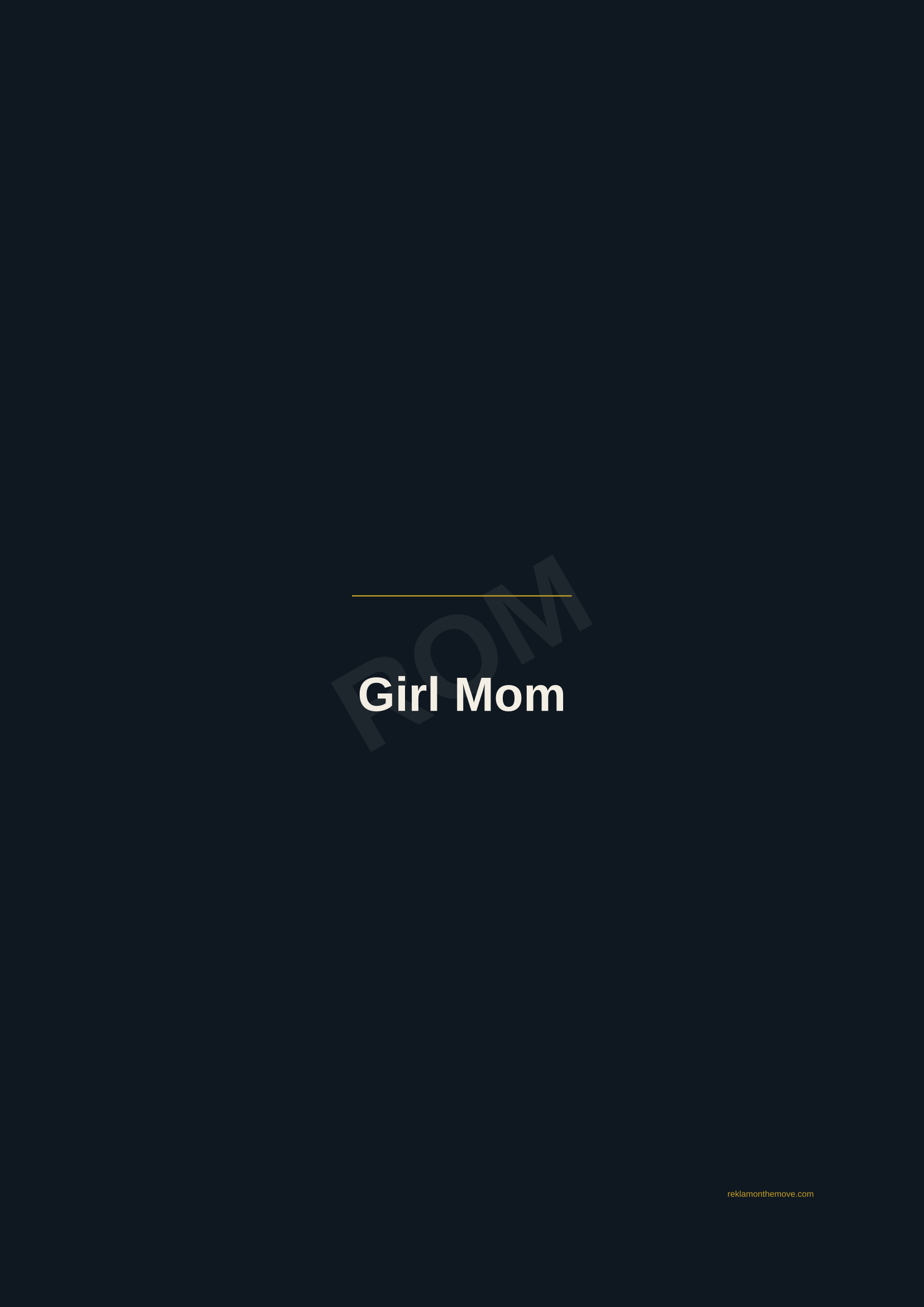 Girl Mom · Gece — ROM dijital ürün önizlemesi (filigranlı)