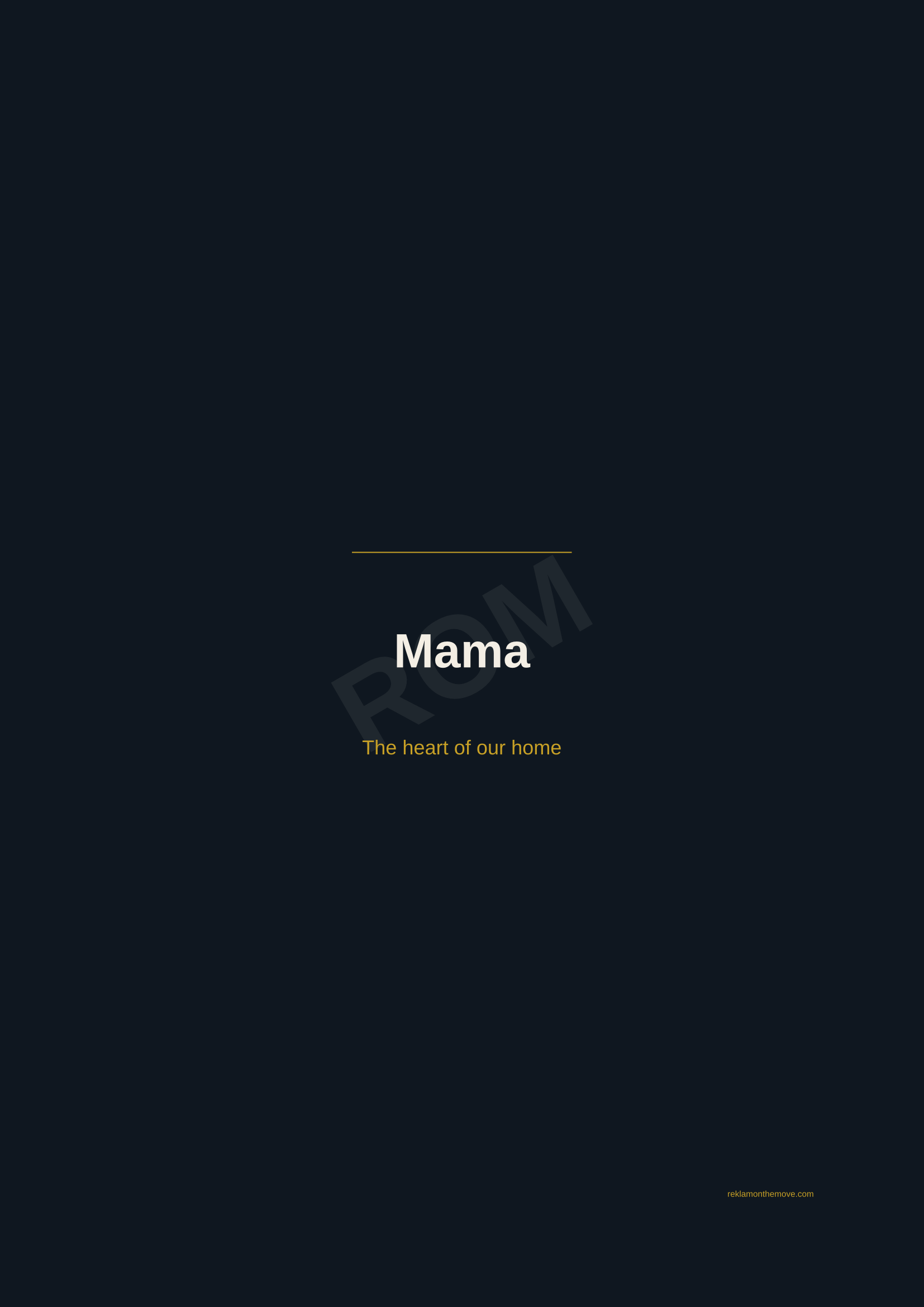 Mama · Gece — ROM dijital ürün önizlemesi (filigranlı)