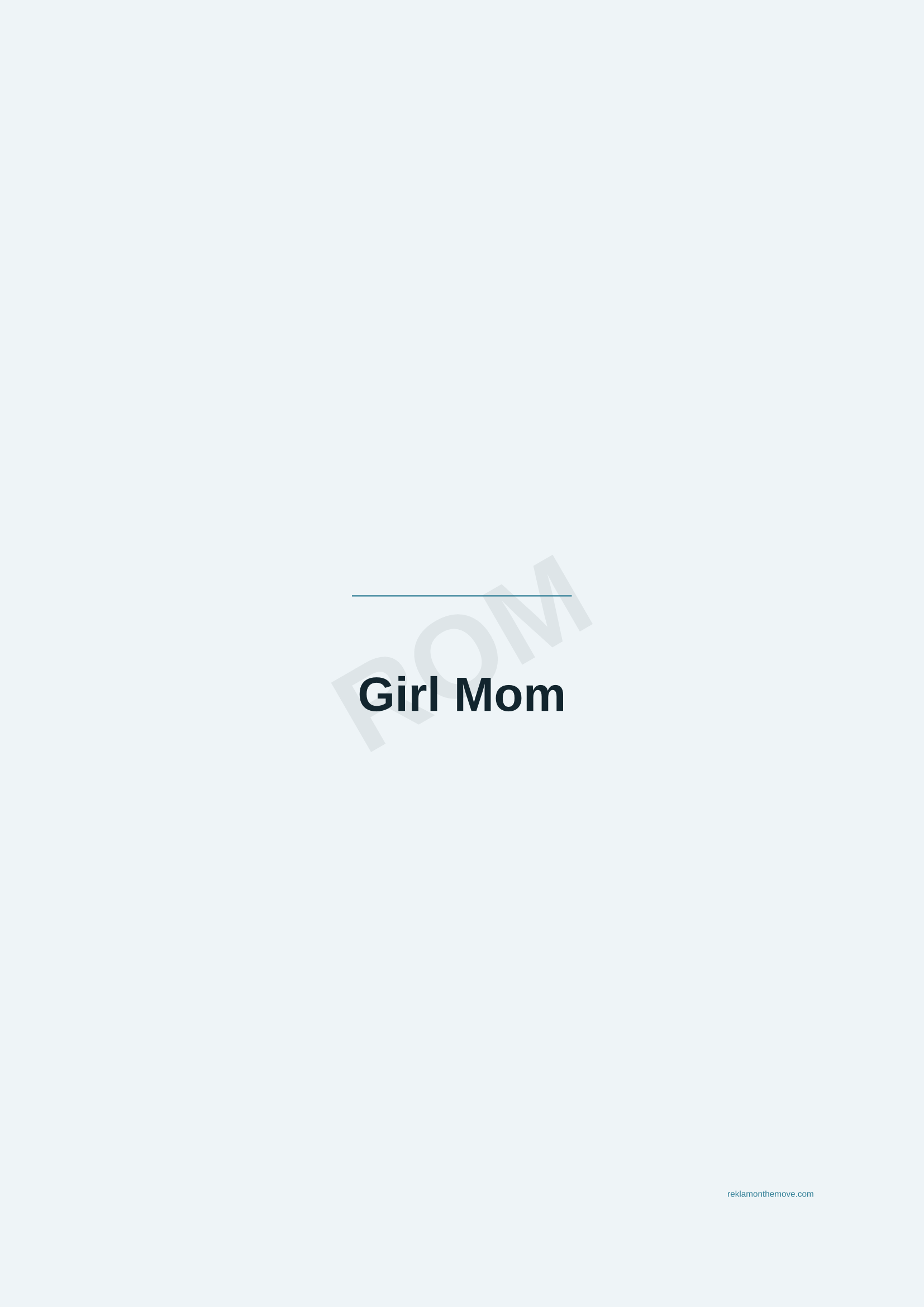 Girl Mom · Okyanus — ROM dijital ürün önizlemesi (filigranlı)