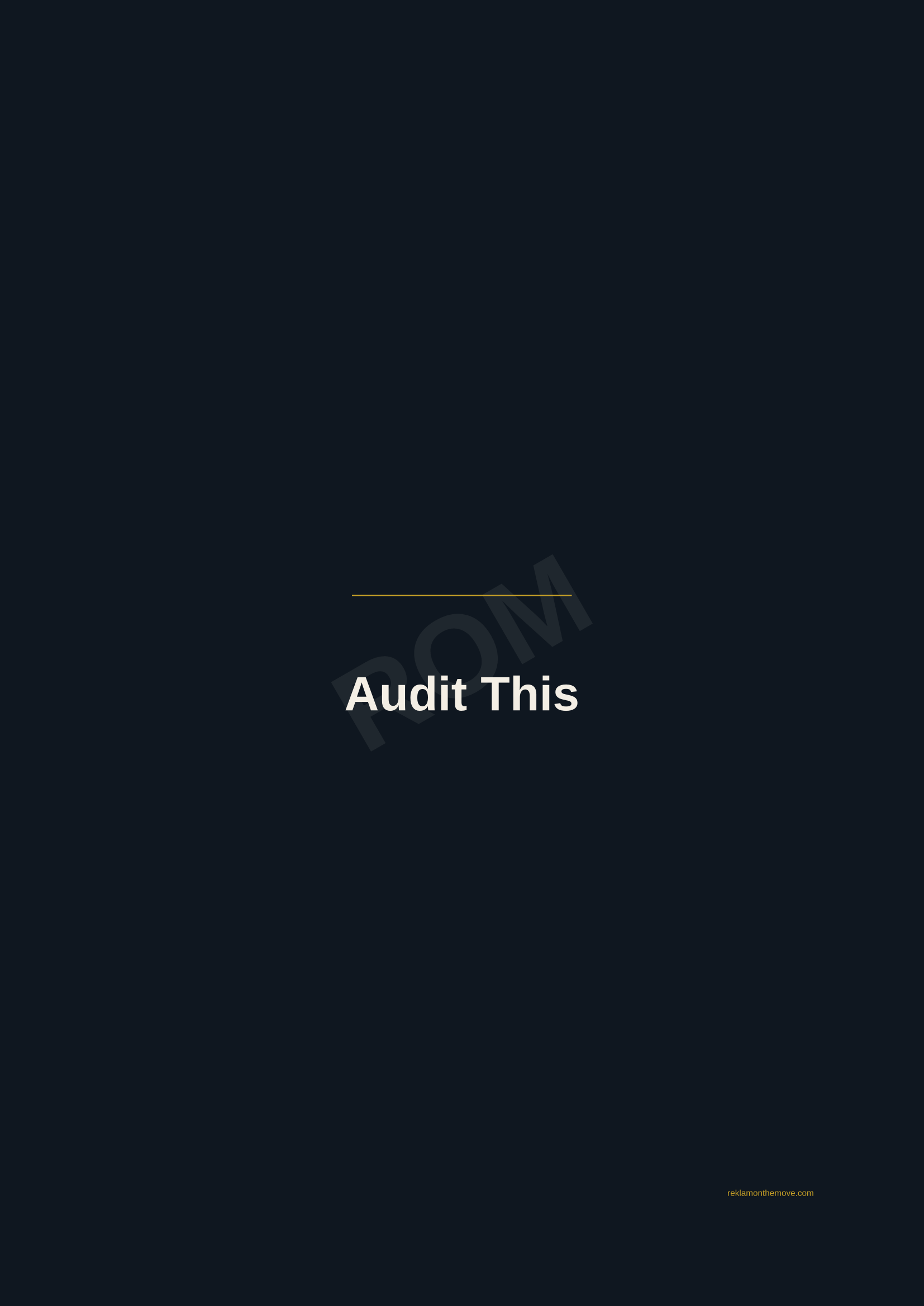 Audit This · Gece — ROM dijital ürün önizlemesi (filigranlı)