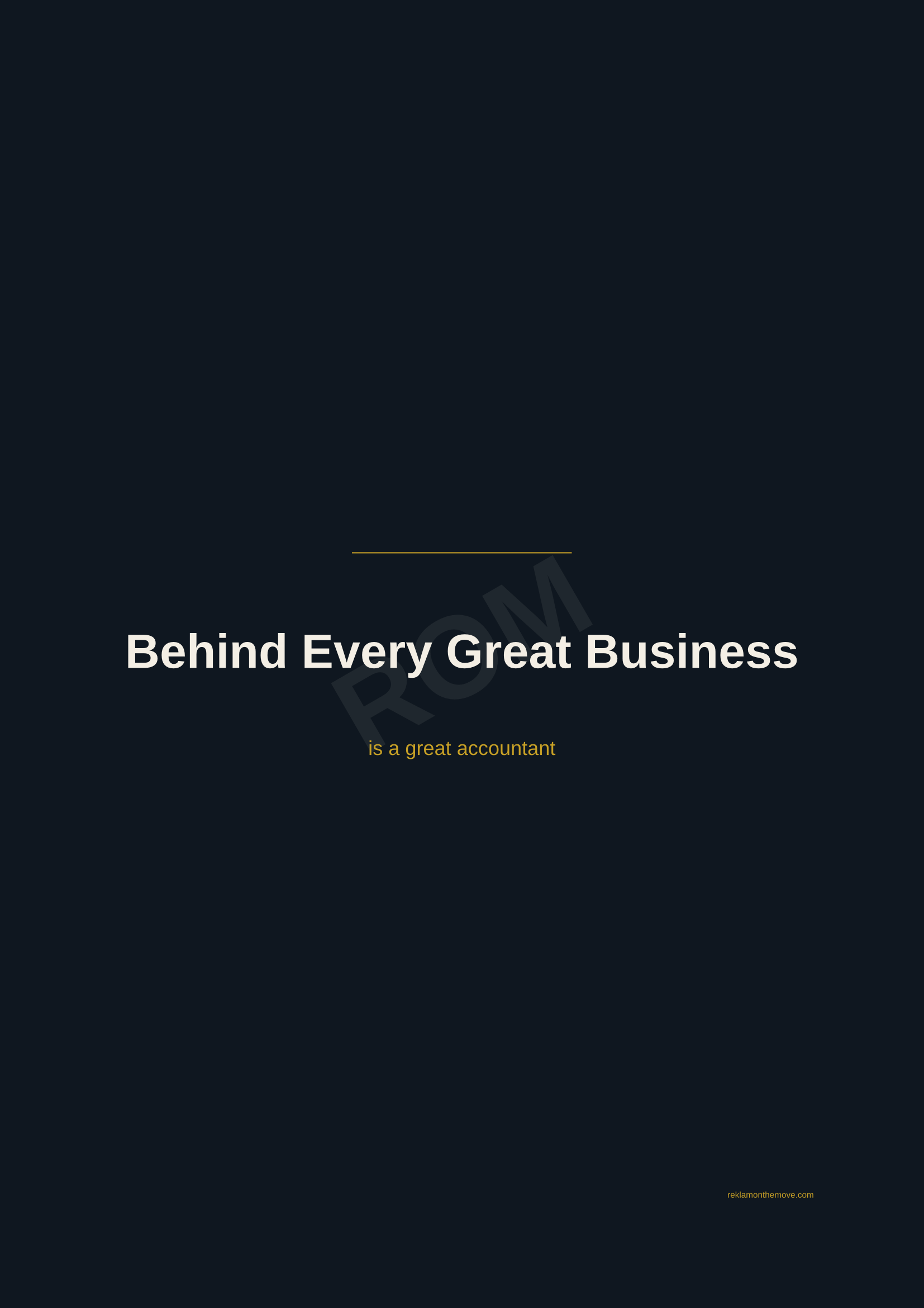 Behind Every Great Business · Gece — ROM dijital ürün önizlemesi (filigranlı)
