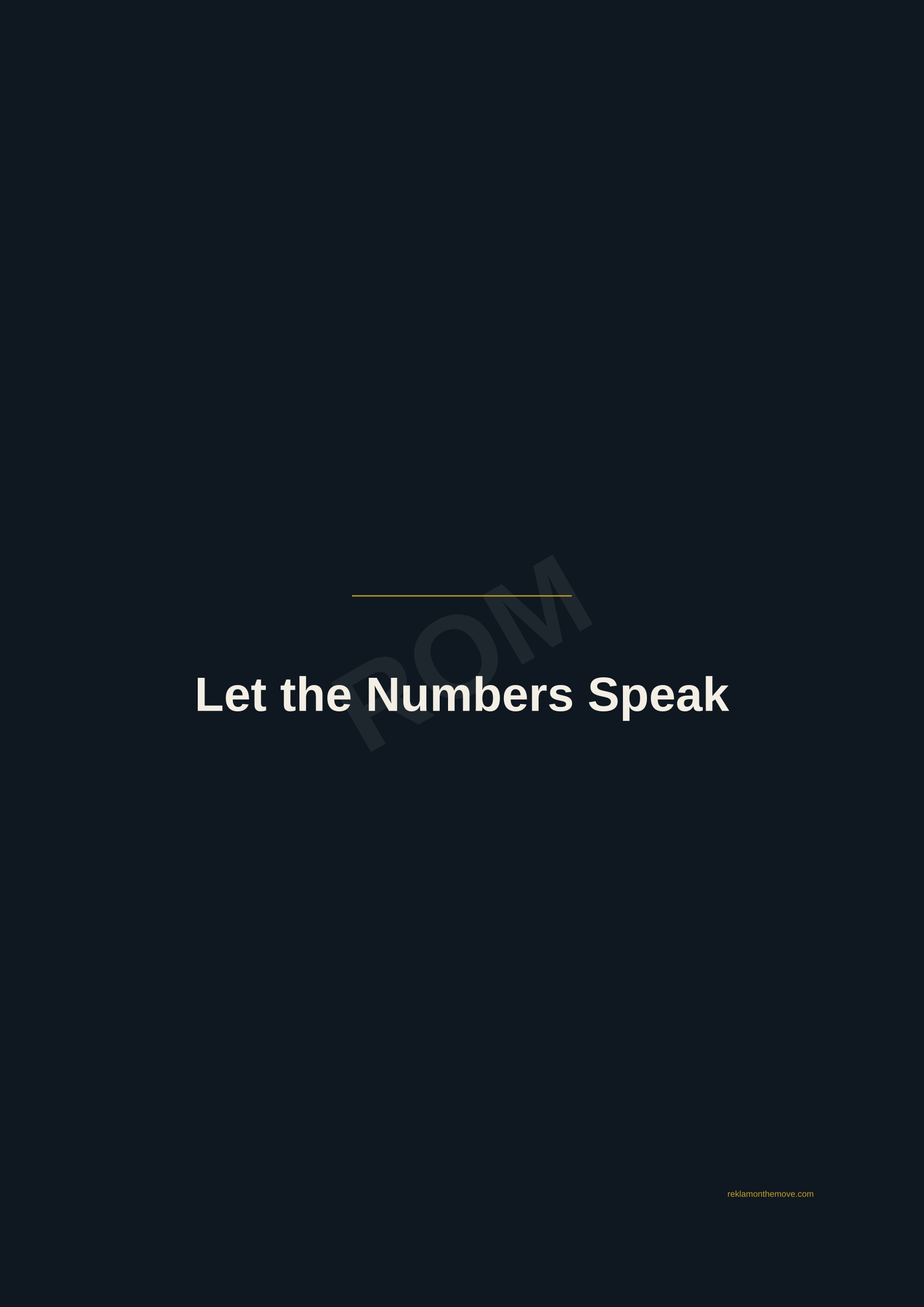 Let the Numbers Speak · Gece — ROM dijital ürün önizlemesi (filigranlı)