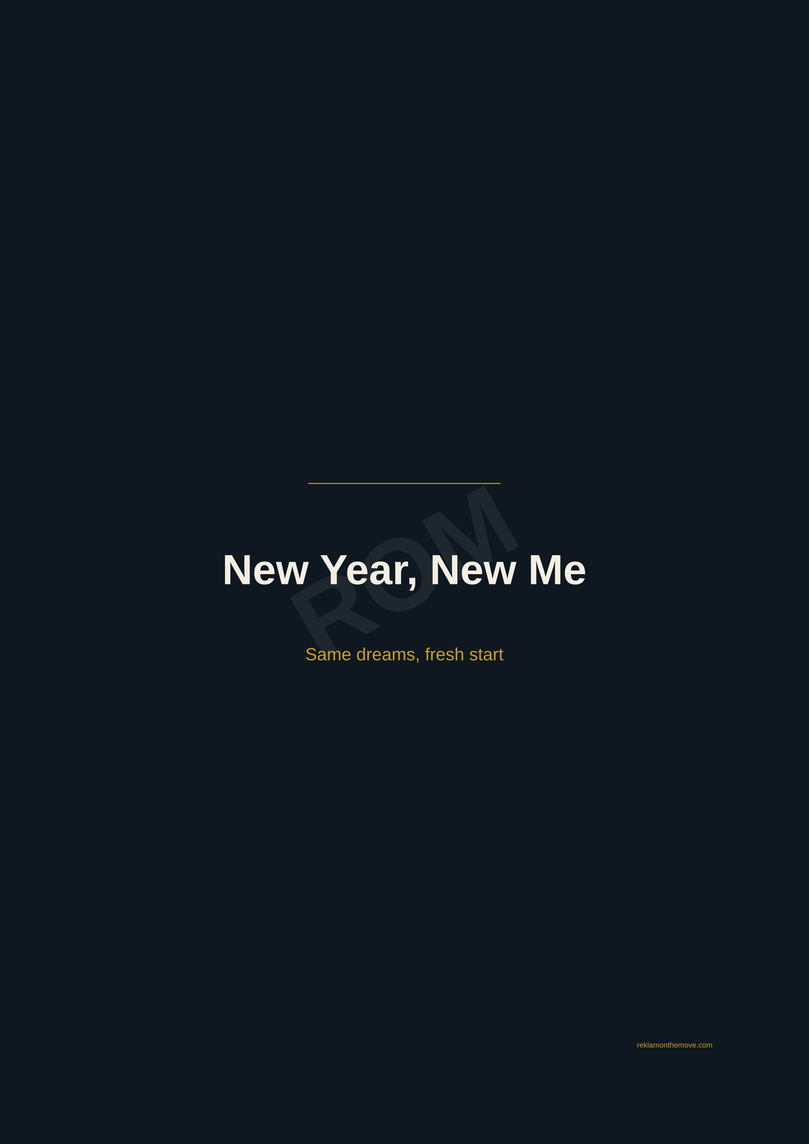 New Year, New Me · Gece — ROM dijital ürün önizlemesi (filigranlı)