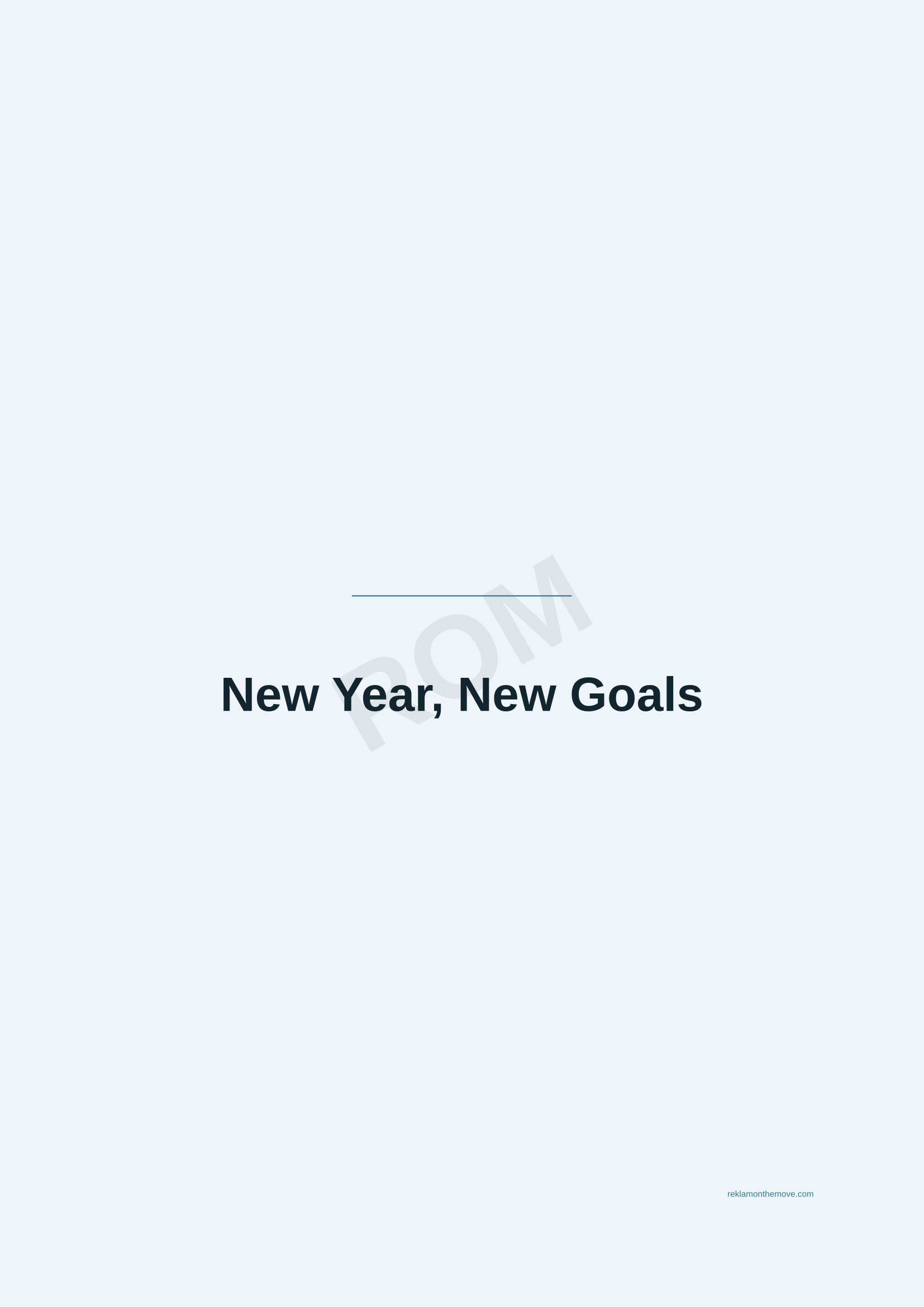 New Year, New Goals · Okyanus — ROM dijital ürün önizlemesi (filigranlı)
