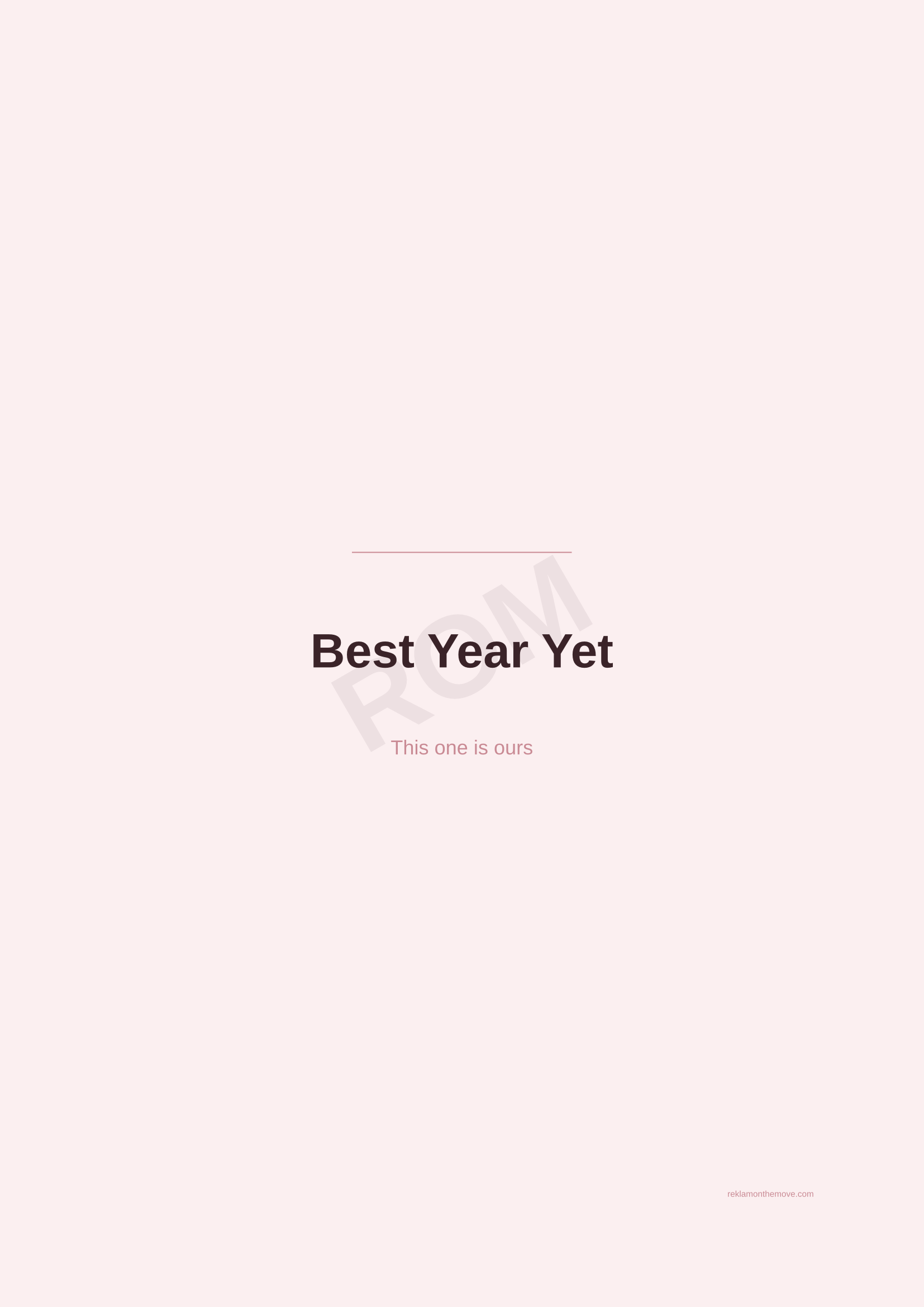 Best Year Yet · Gül — ROM dijital ürün önizlemesi (filigranlı)
