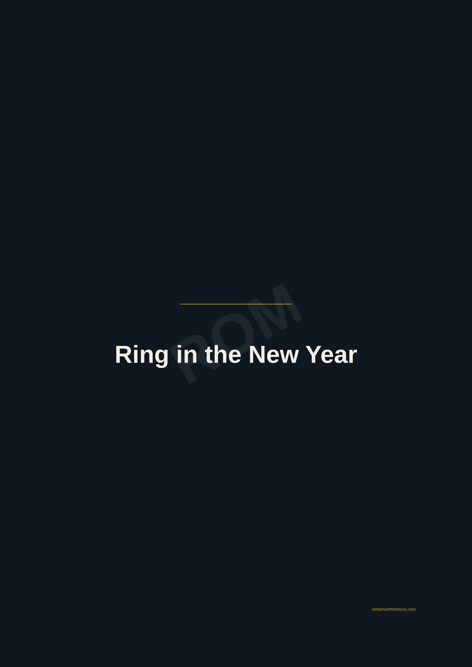 Ring in the New Year · Gece — ROM dijital ürün önizlemesi (filigranlı)