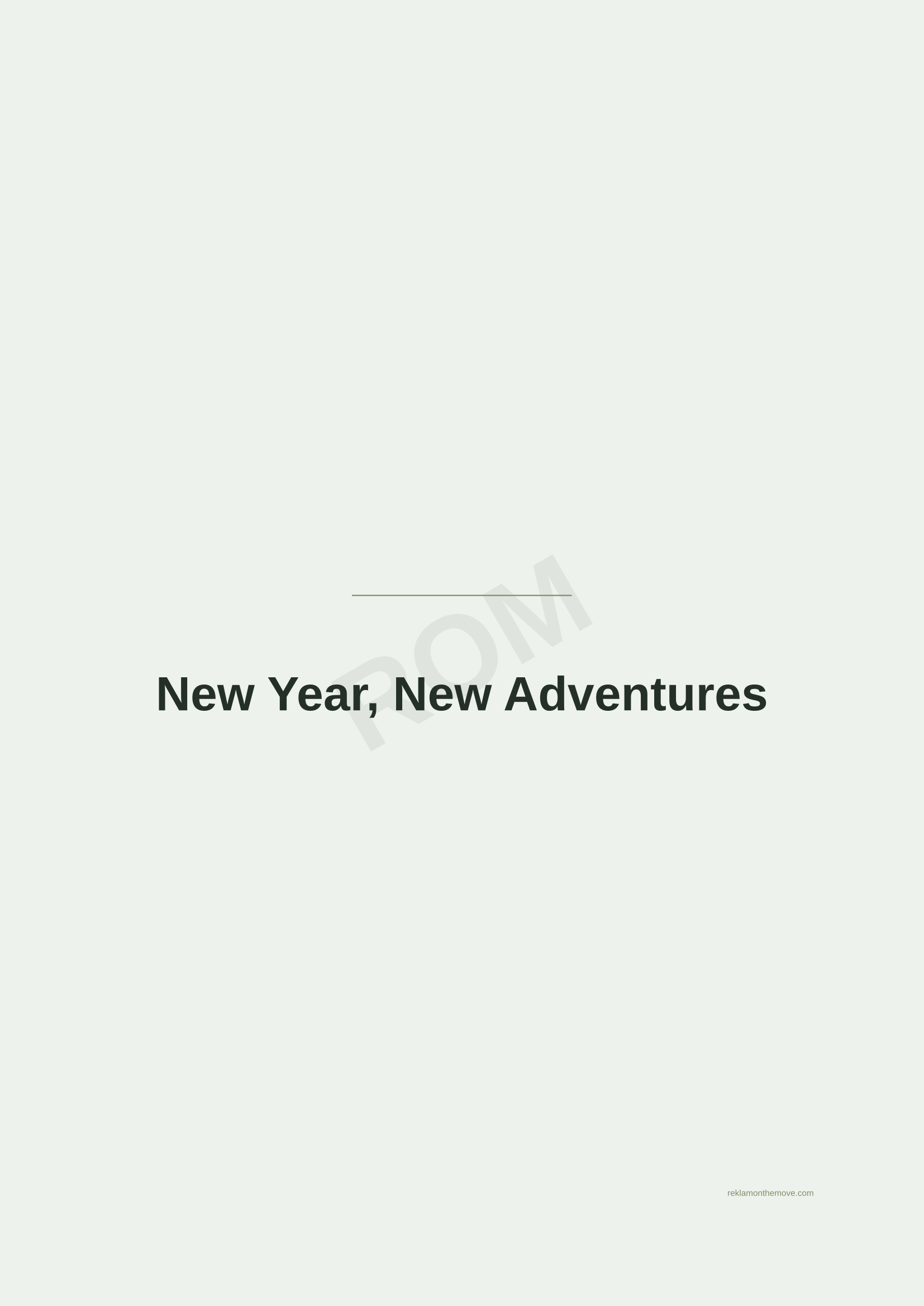 New Year, New Adventures · Adaçayı — ROM dijital ürün önizlemesi (filigranlı)