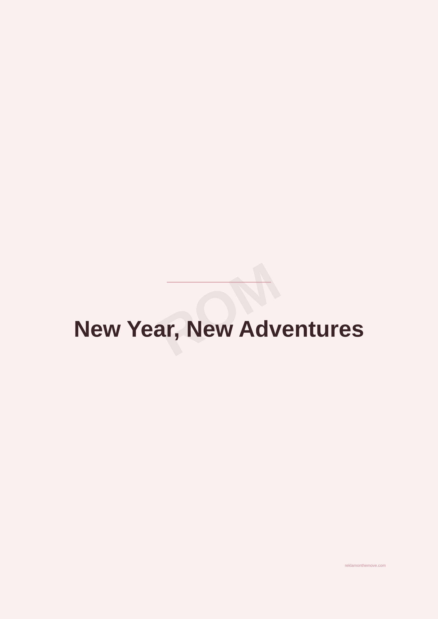 New Year, New Adventures · Gül — ROM dijital ürün önizlemesi (filigranlı)