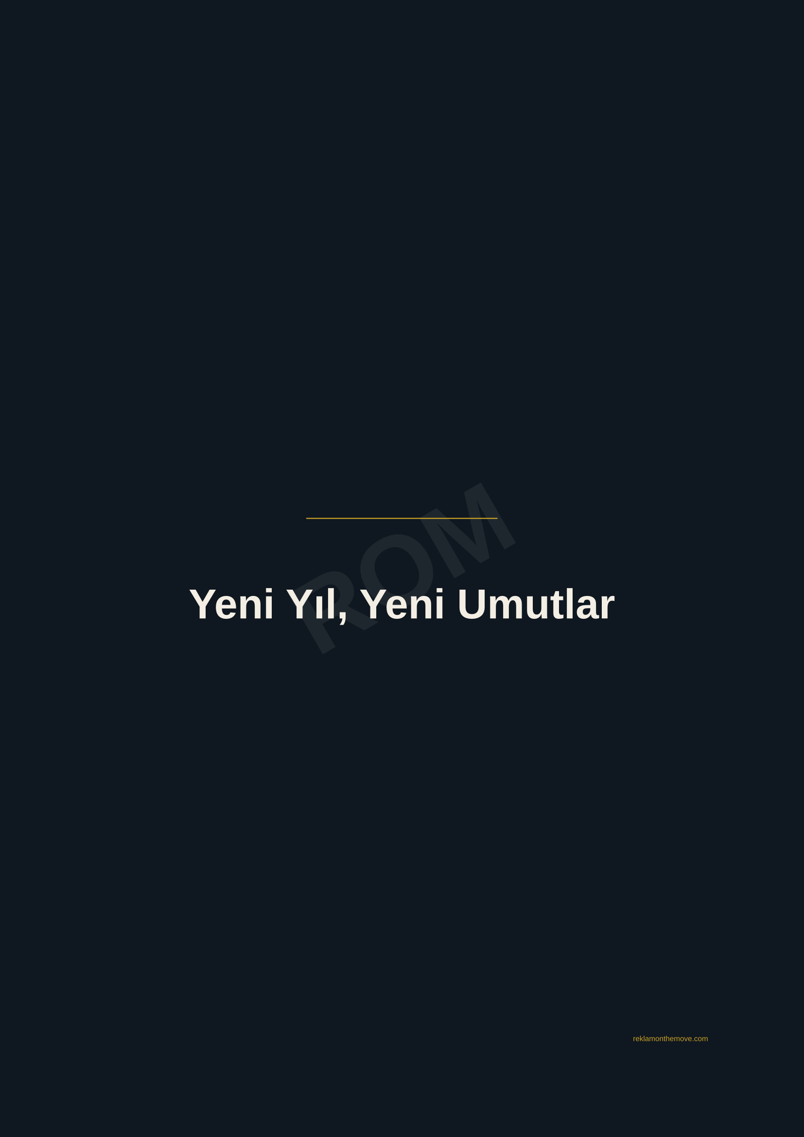 Yeni Yıl, Yeni Umutlar · Gece — ROM dijital ürün önizlemesi (filigranlı)