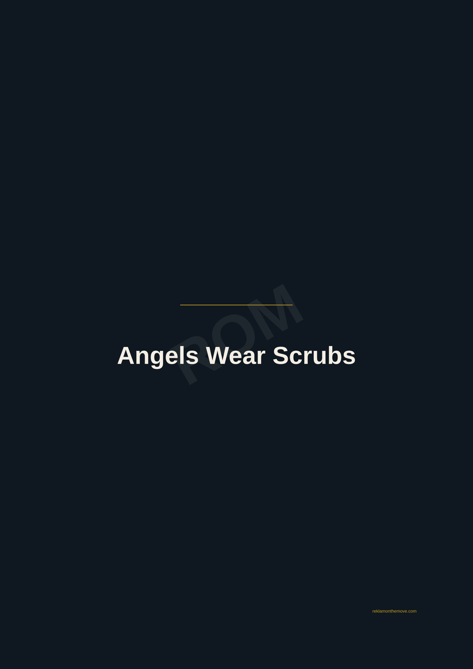 Angels Wear Scrubs · Gece — ROM dijital ürün önizlemesi (filigranlı)