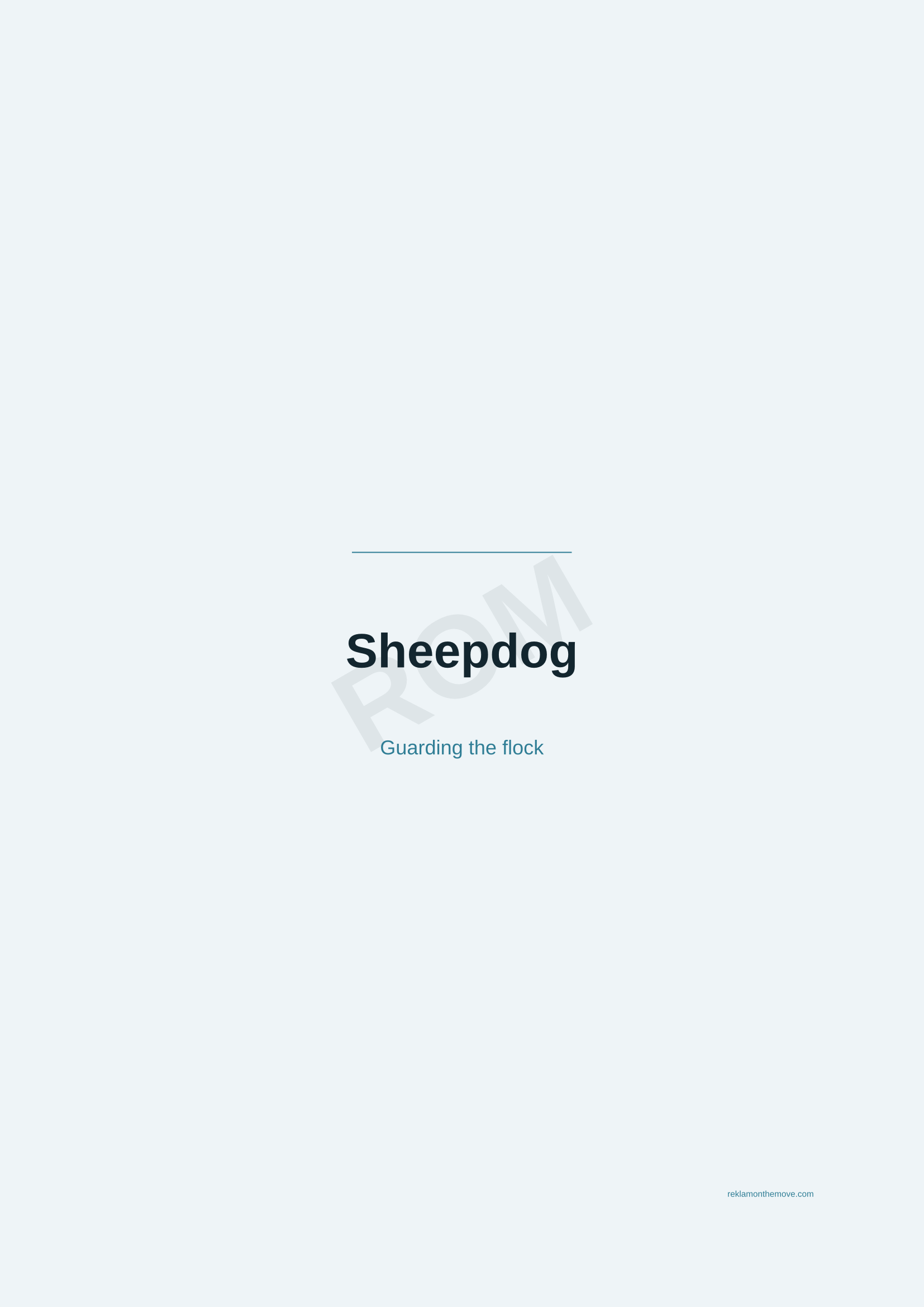 Sheepdog · Okyanus — ROM dijital ürün önizlemesi (filigranlı)