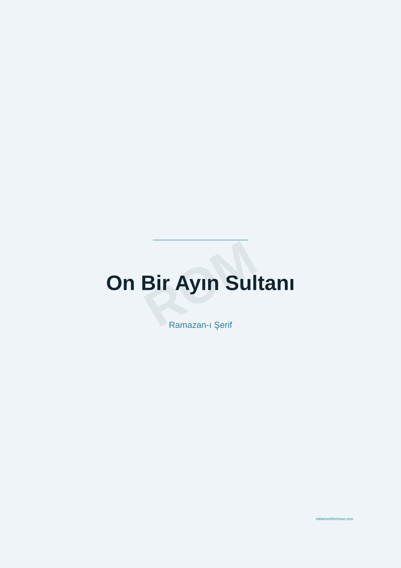 On Bir Ayın Sultanı · Okyanus — ROM dijital ürün önizlemesi (filigranlı)