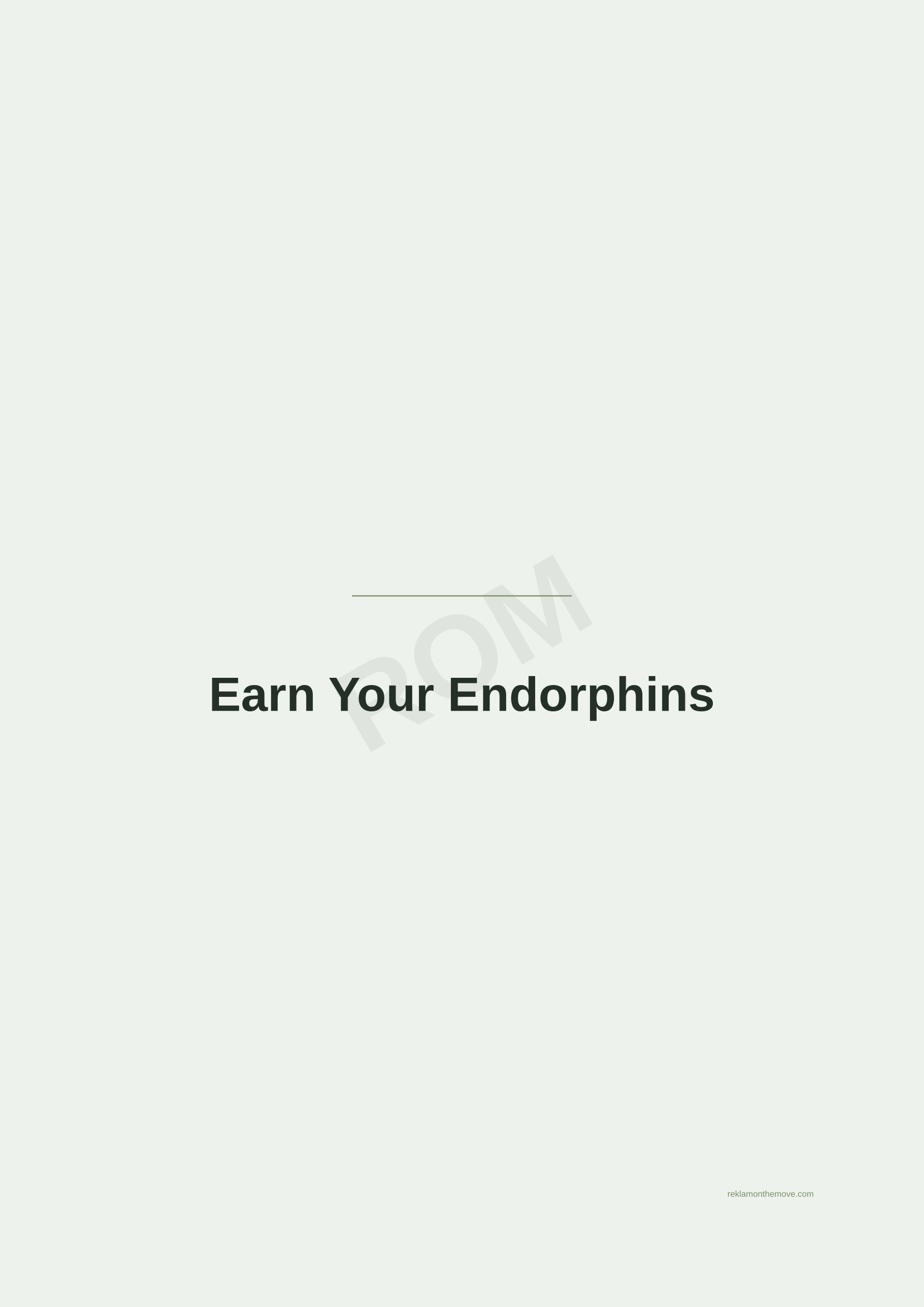 Earn Your Endorphins · Adaçayı — ROM dijital ürün önizlemesi (filigranlı)