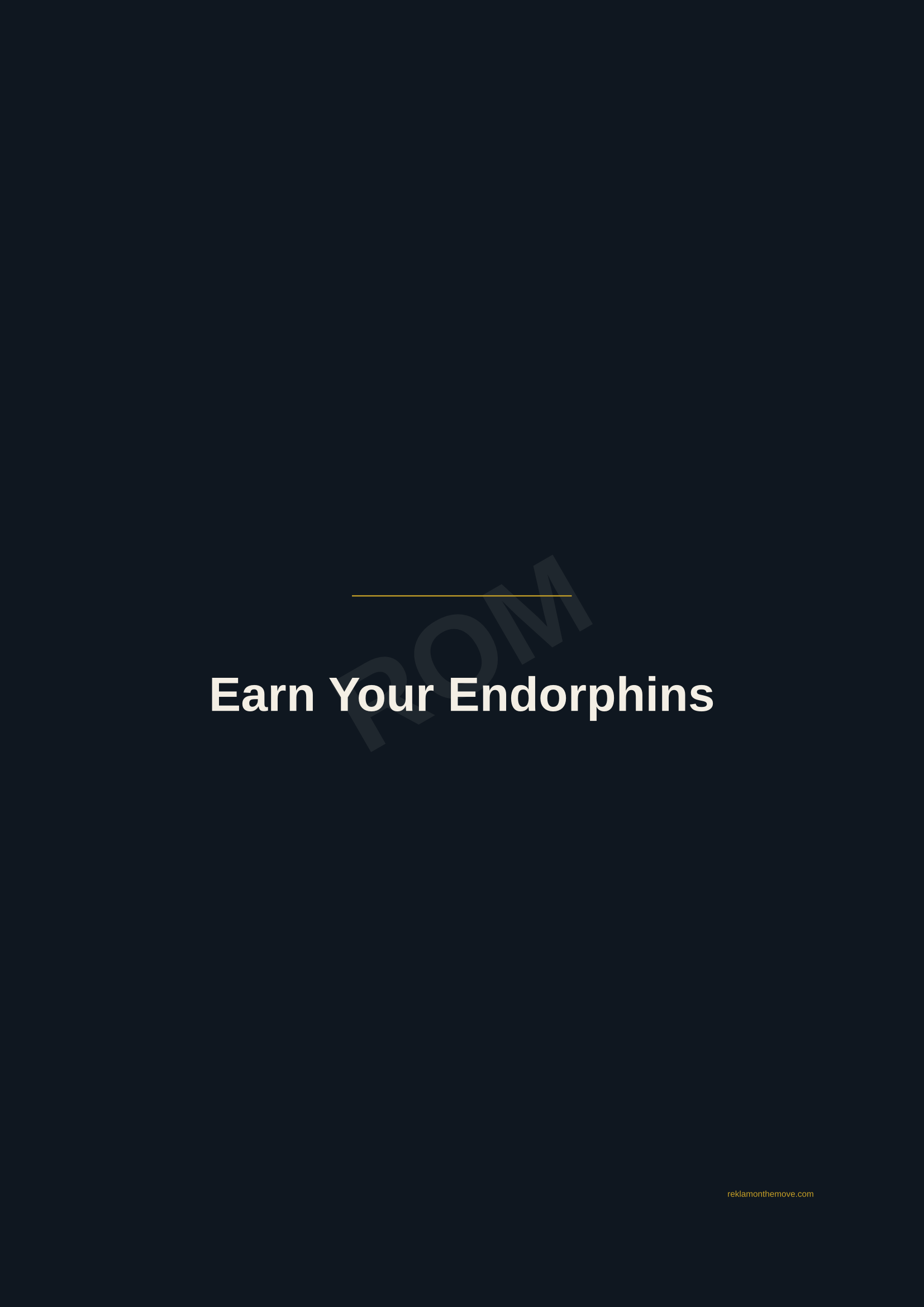 Earn Your Endorphins · Gece — ROM dijital ürün önizlemesi (filigranlı)