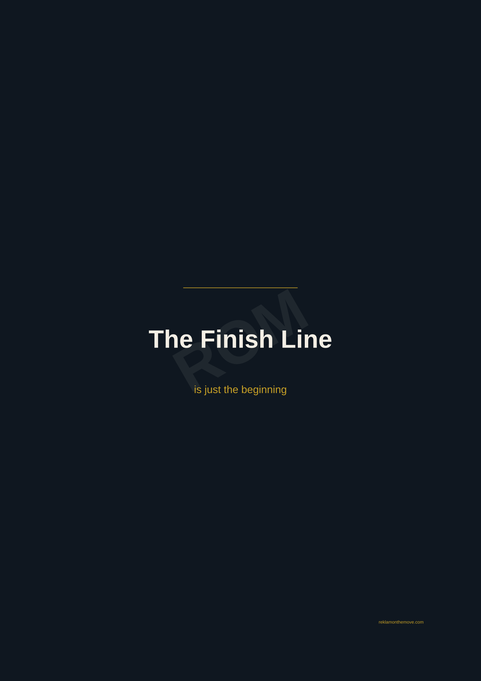 The Finish Line · Gece — ROM dijital ürün önizlemesi (filigranlı)