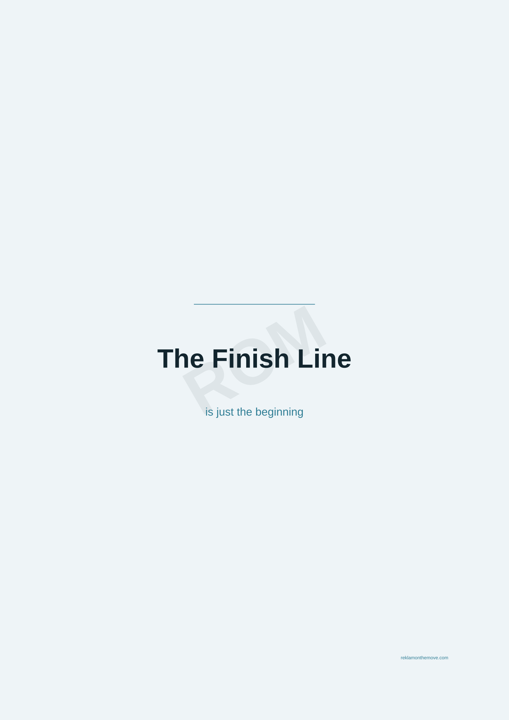 The Finish Line · Okyanus — ROM dijital ürün önizlemesi (filigranlı)