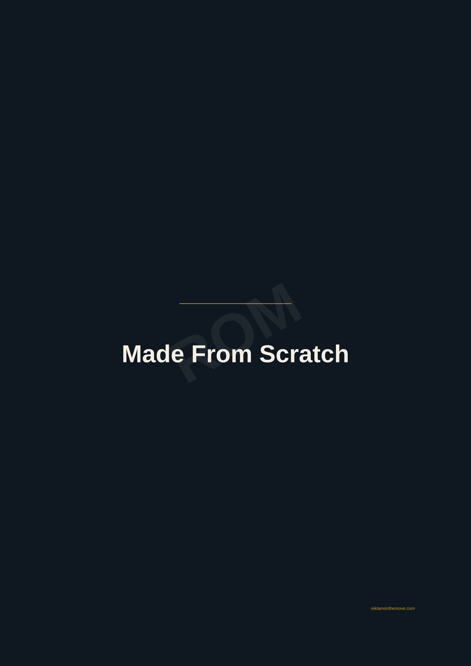 Made From Scratch · Gece — ROM dijital ürün önizlemesi (filigranlı)