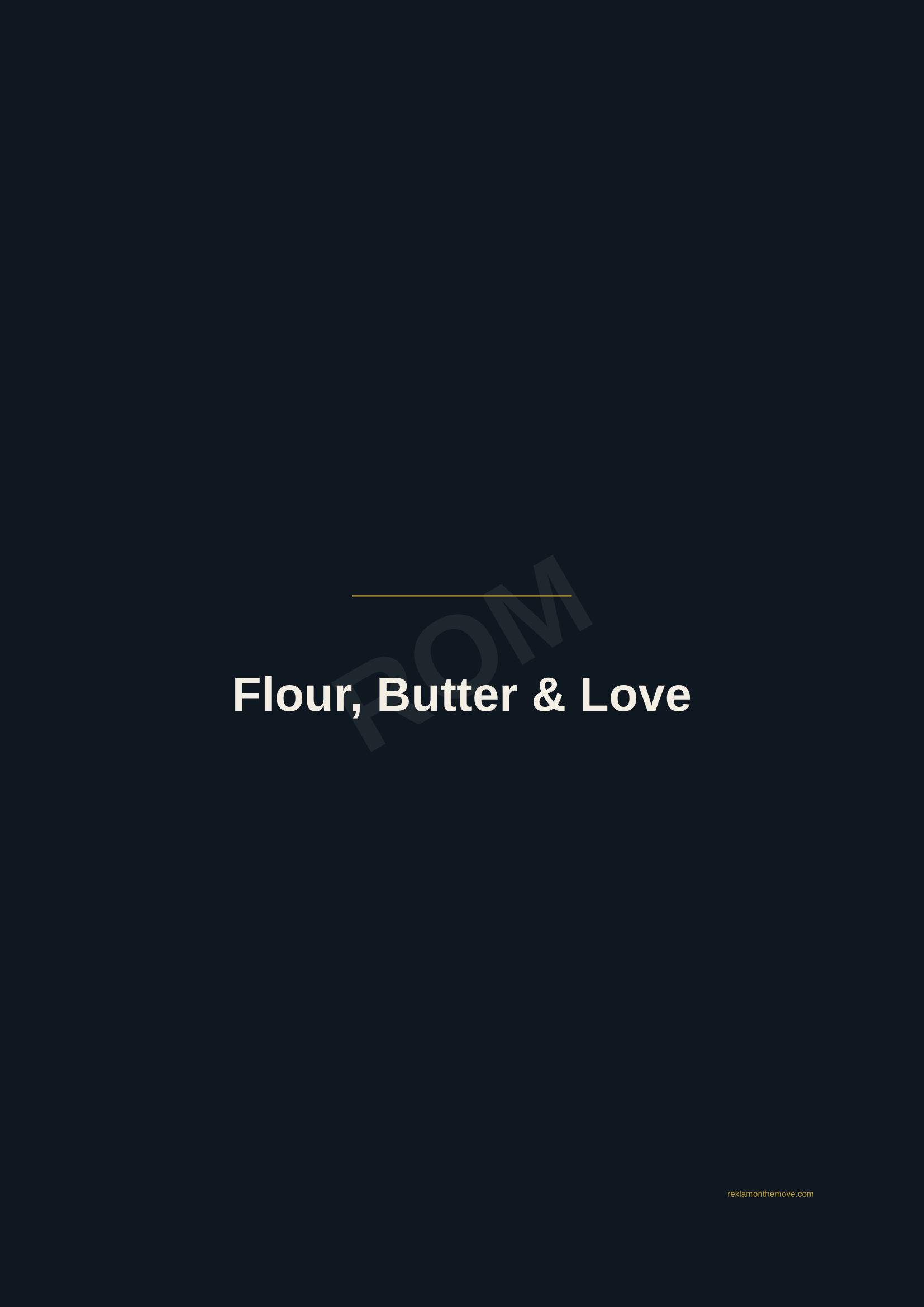 Flour, Butter & Love · Gece — ROM dijital ürün önizlemesi (filigranlı)