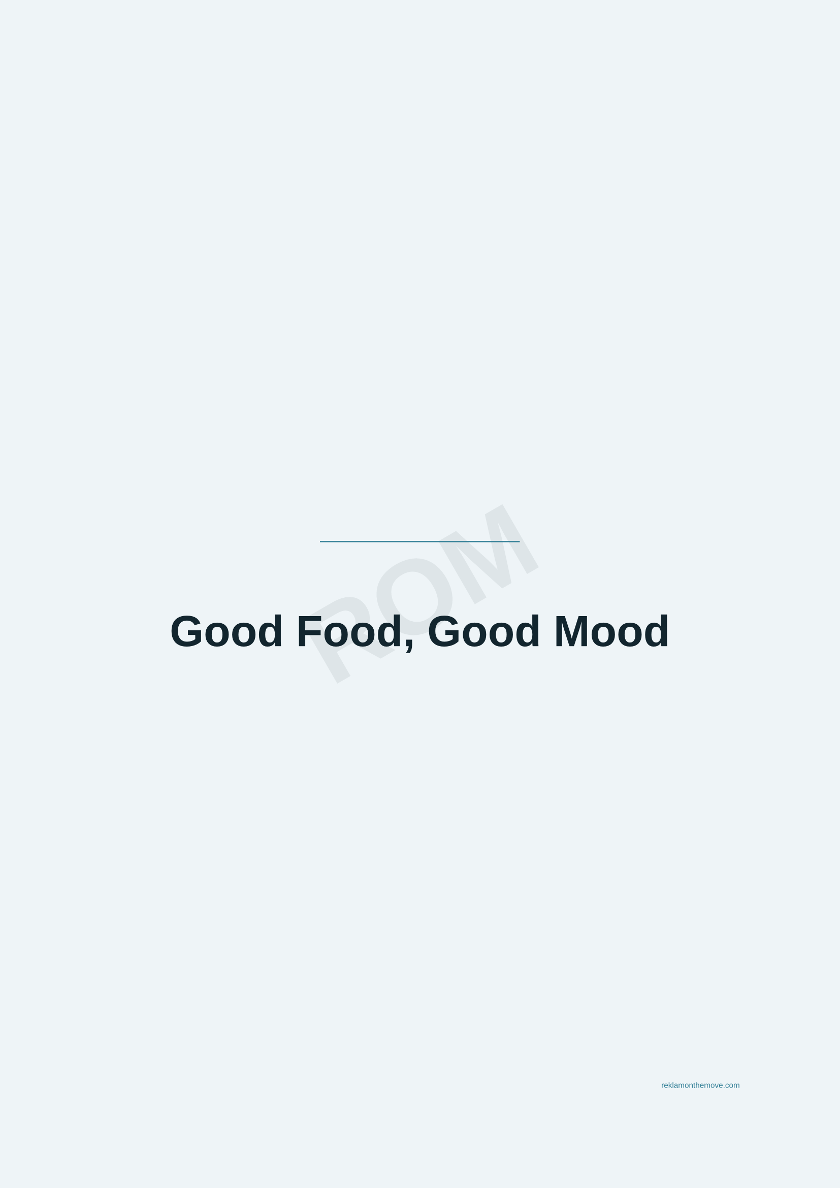 Good Food, Good Mood · Okyanus — ROM dijital ürün önizlemesi (filigranlı)
