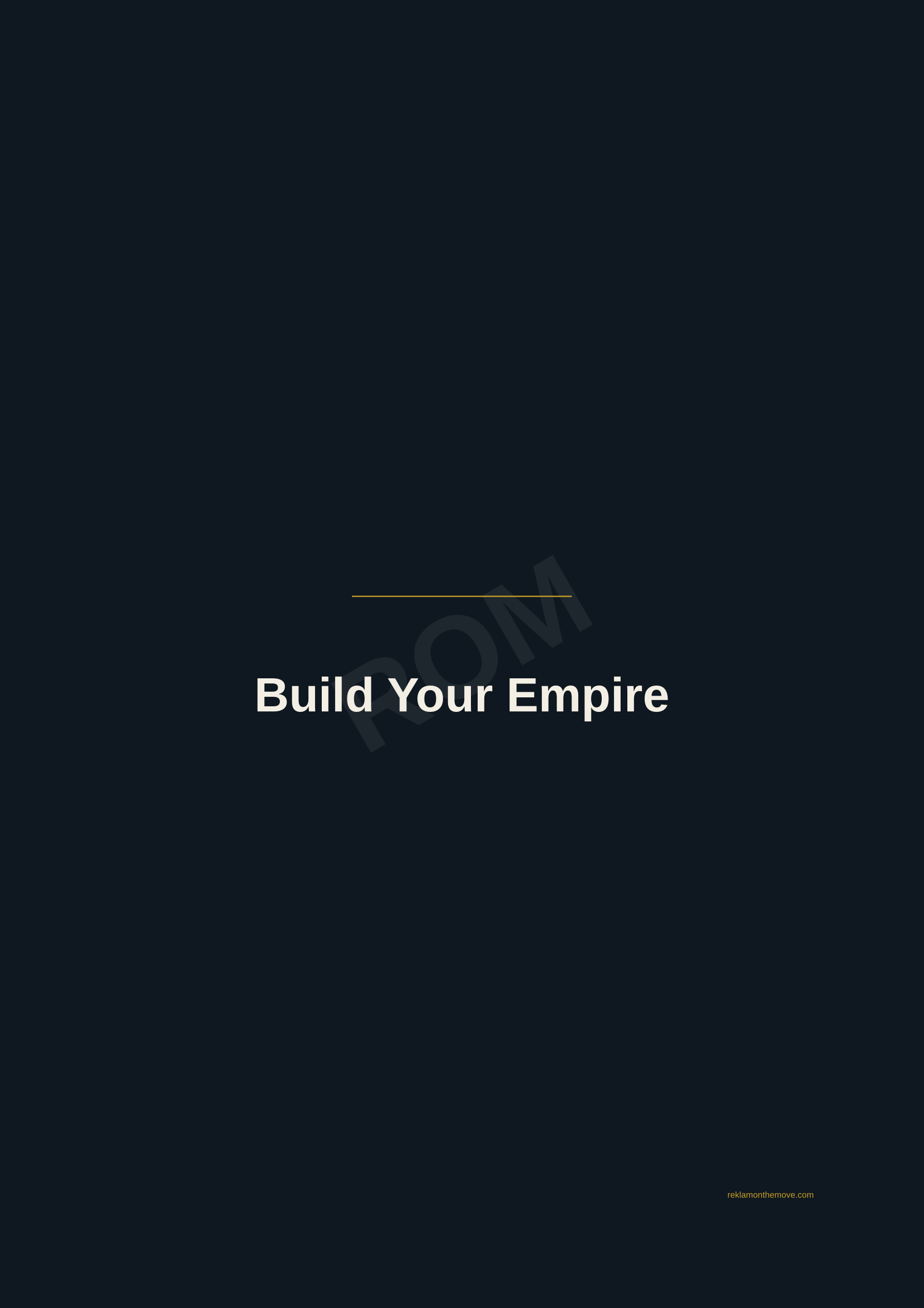 Build Your Empire · Gece — ROM dijital ürün önizlemesi (filigranlı)