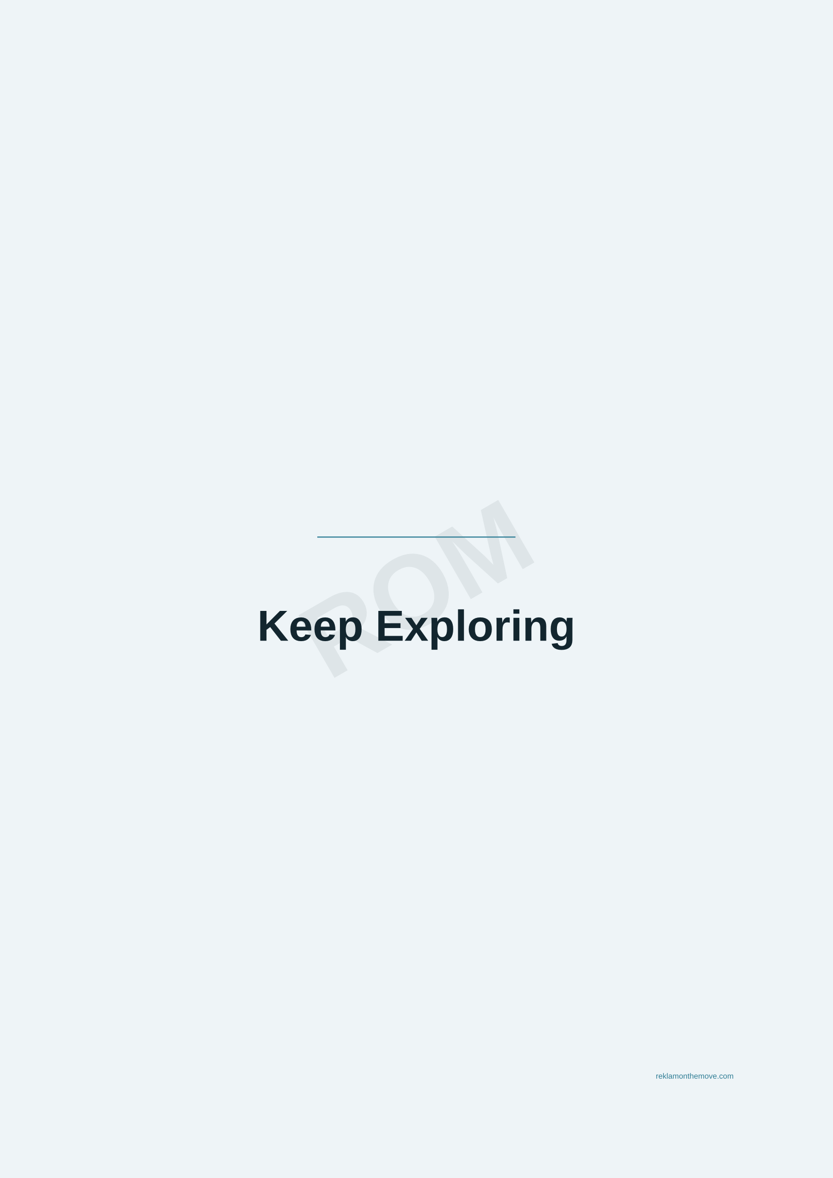 Keep Exploring · Okyanus — ROM dijital ürün önizlemesi (filigranlı)