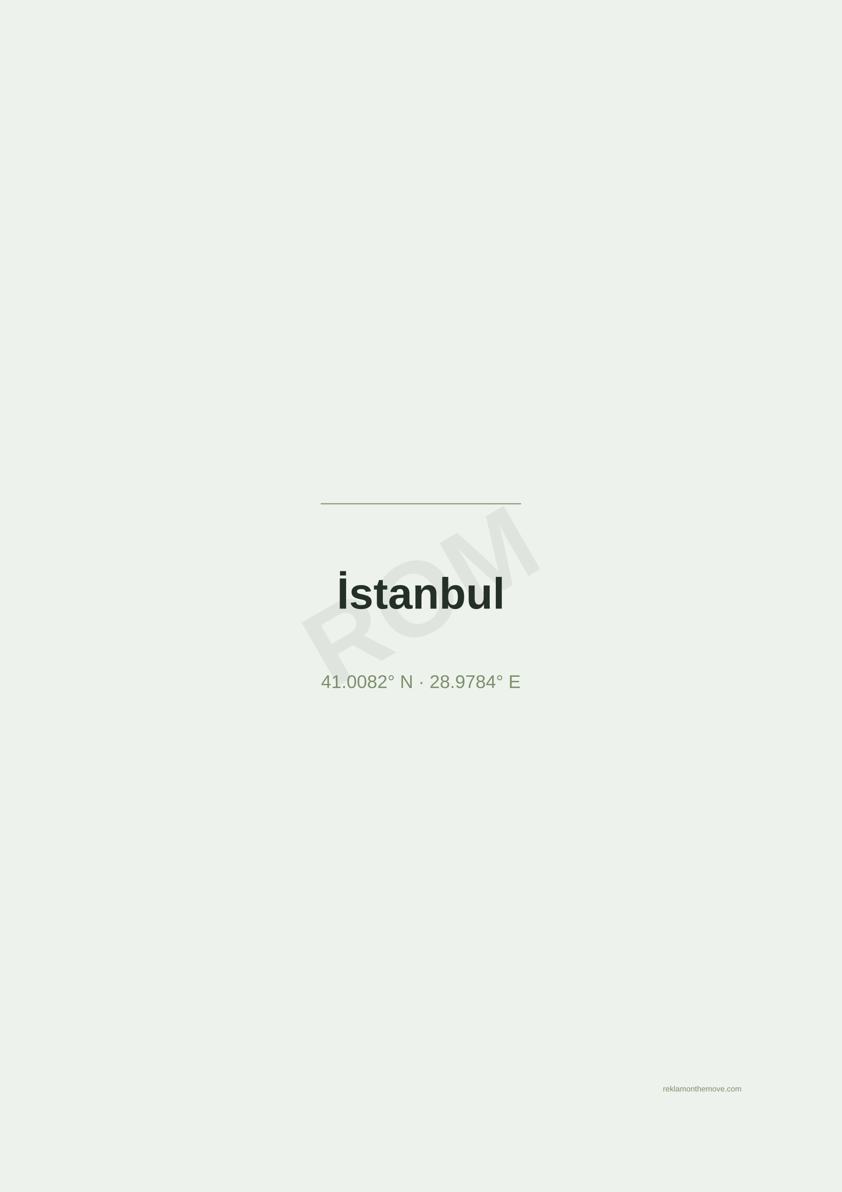 İstanbul · Adaçayı — ROM dijital ürün önizlemesi (filigranlı)