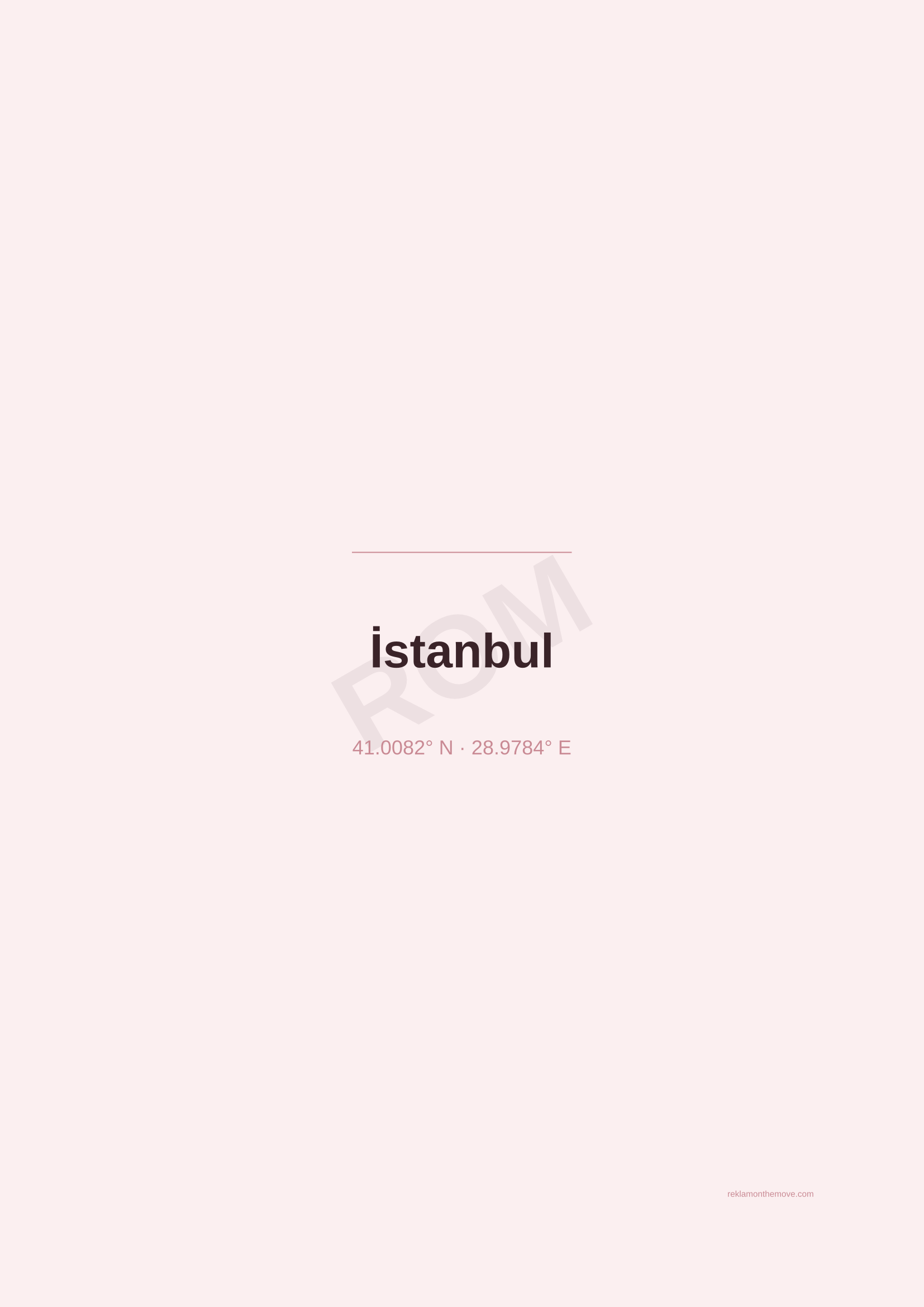 İstanbul · Gül — ROM dijital ürün önizlemesi (filigranlı)