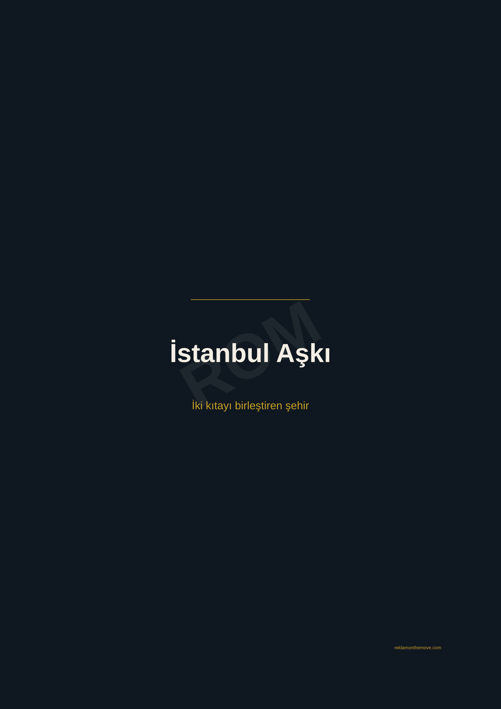İstanbul Aşkı · Gece — ROM dijital ürün önizlemesi (filigranlı)