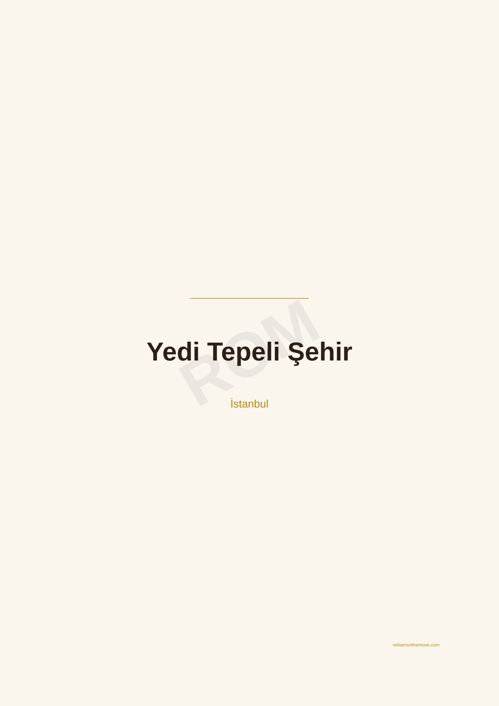 Yedi Tepeli Şehir · Espresso — ROM dijital ürün önizlemesi (filigranlı)