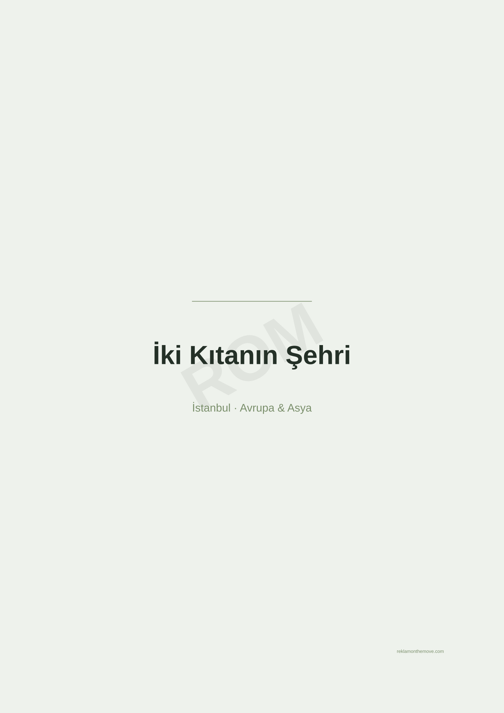 İki Kıtanın Şehri · Adaçayı — ROM dijital ürün önizlemesi (filigranlı)