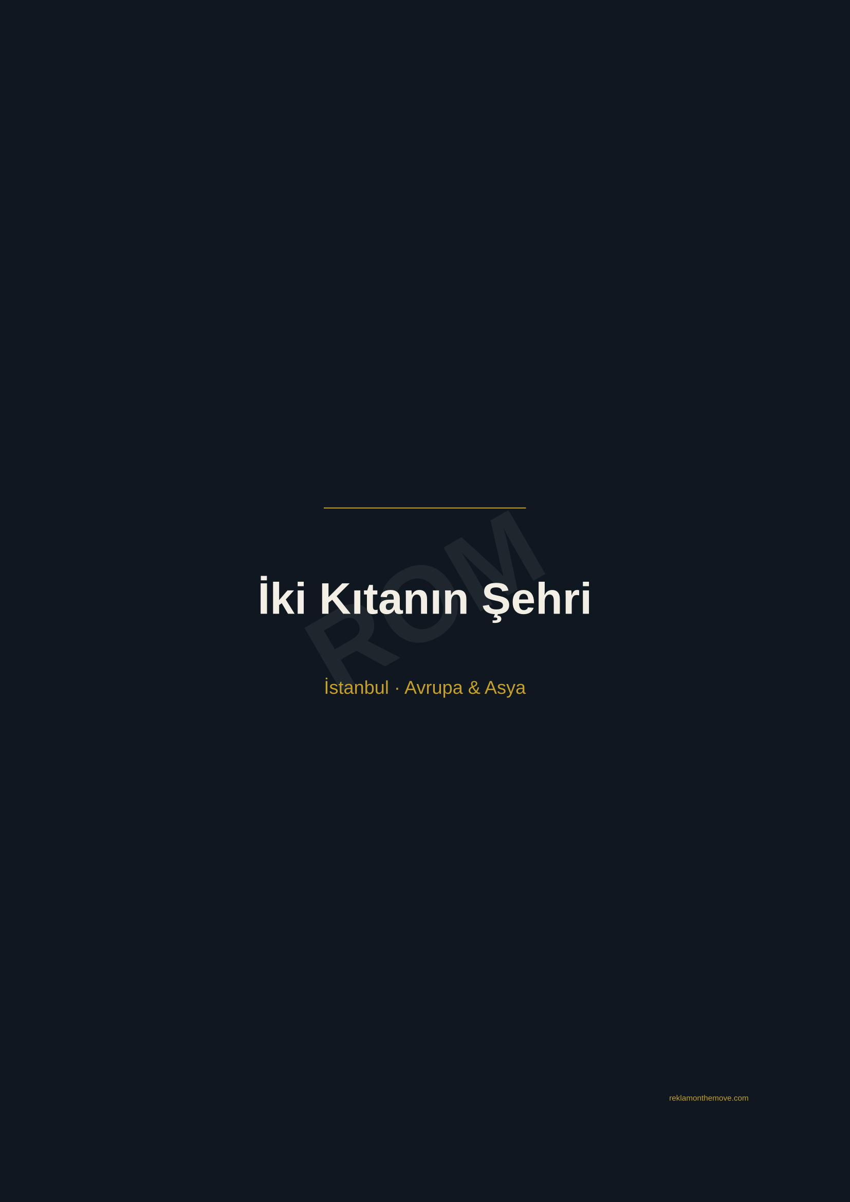 İki Kıtanın Şehri · Gece — ROM dijital ürün önizlemesi (filigranlı)