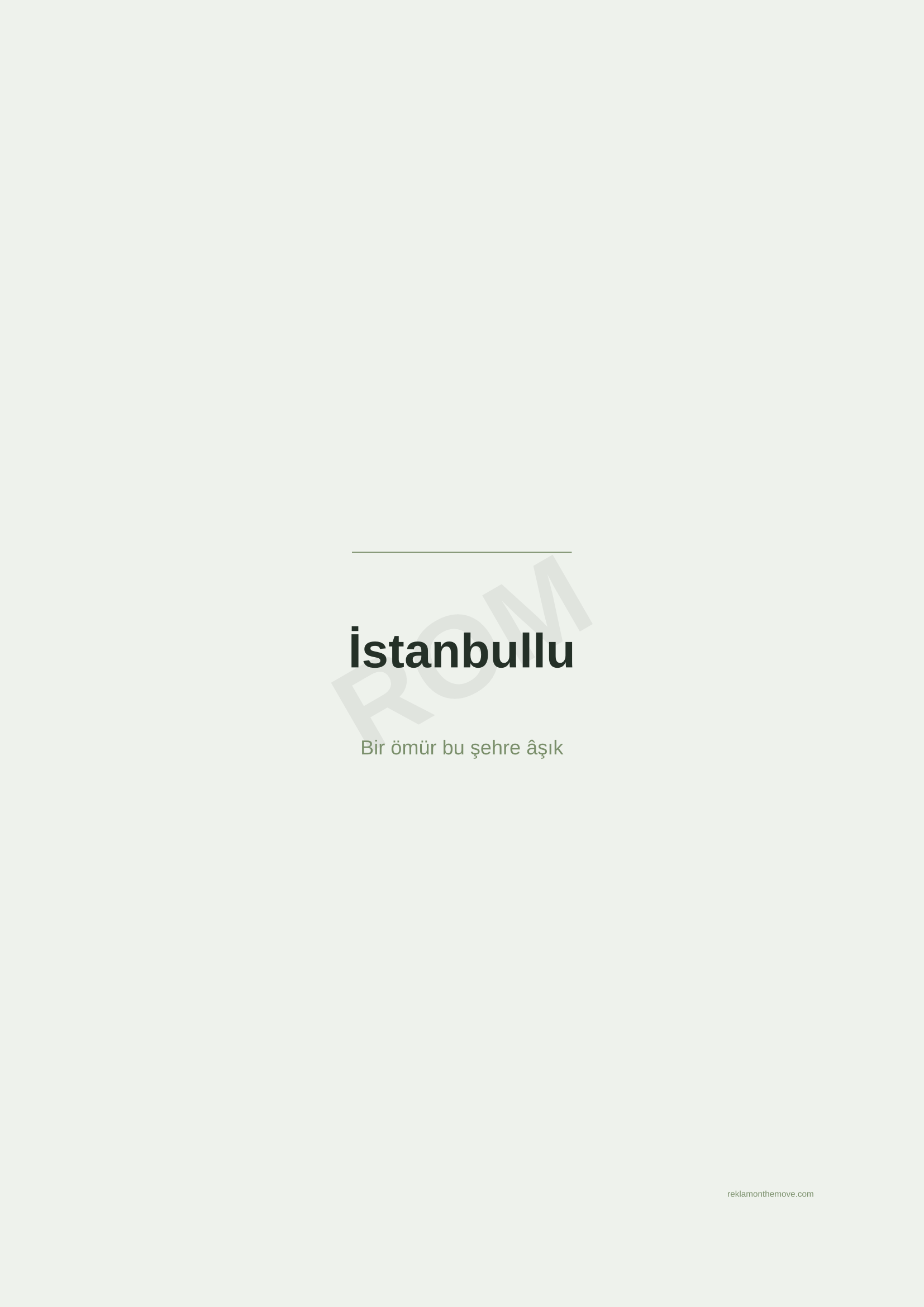 İstanbullu · Adaçayı — ROM dijital ürün önizlemesi (filigranlı)