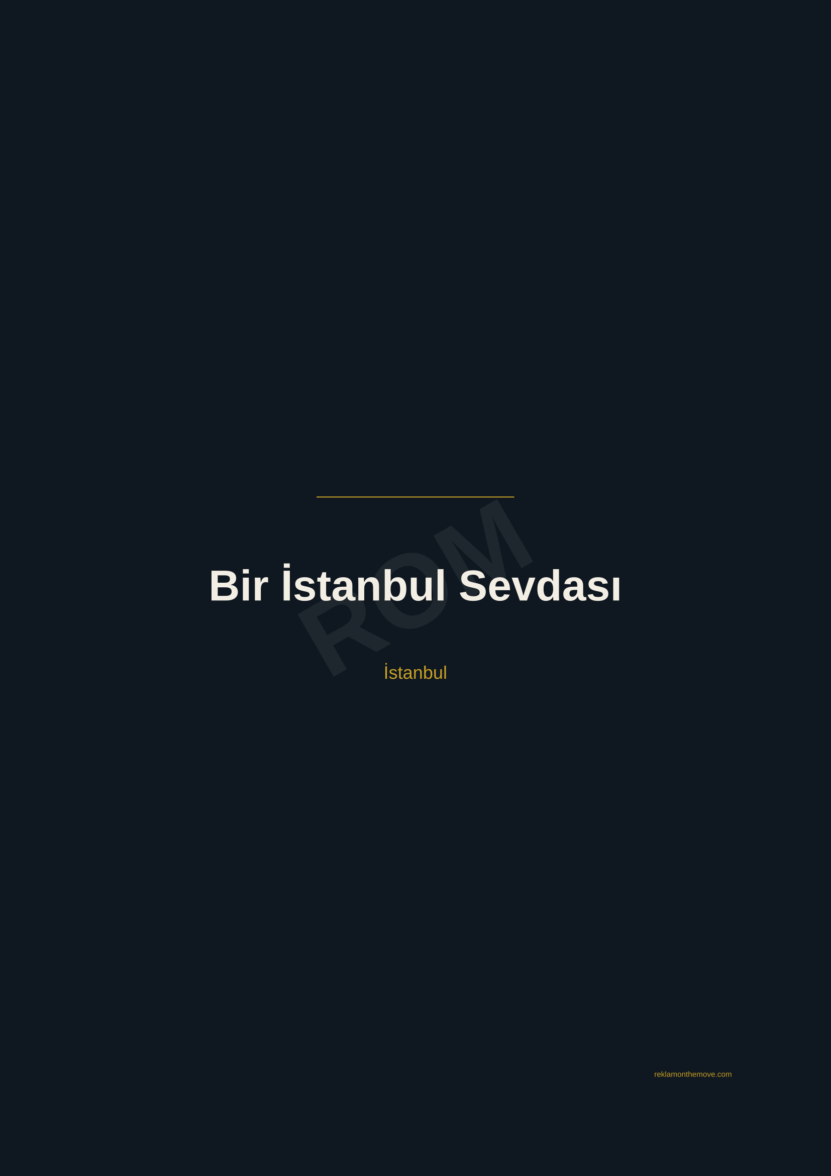 Bir İstanbul Sevdası · Gece — ROM dijital ürün önizlemesi (filigranlı)
