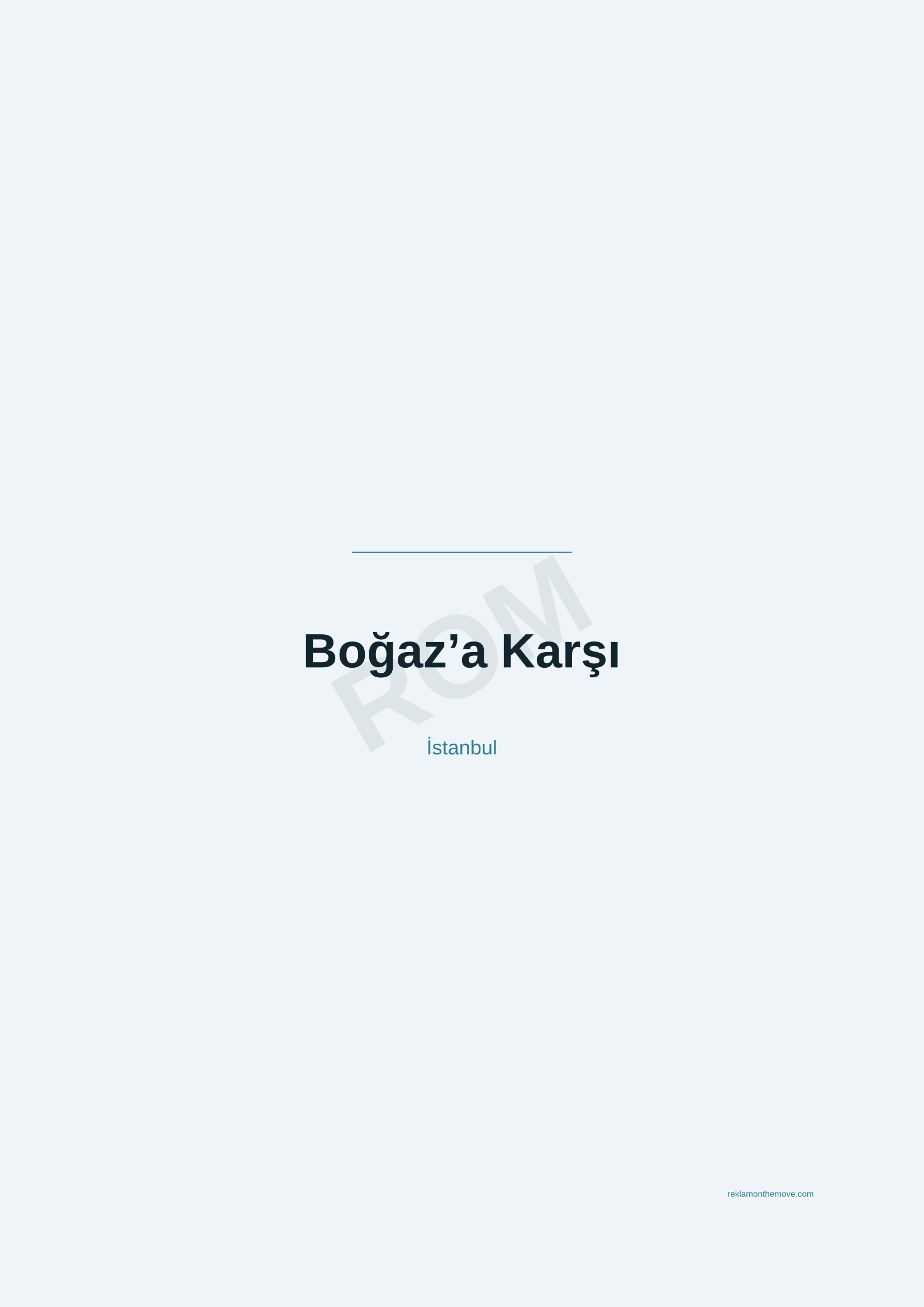 Boğaz'a Karşı · Okyanus — ROM dijital ürün önizlemesi (filigranlı)