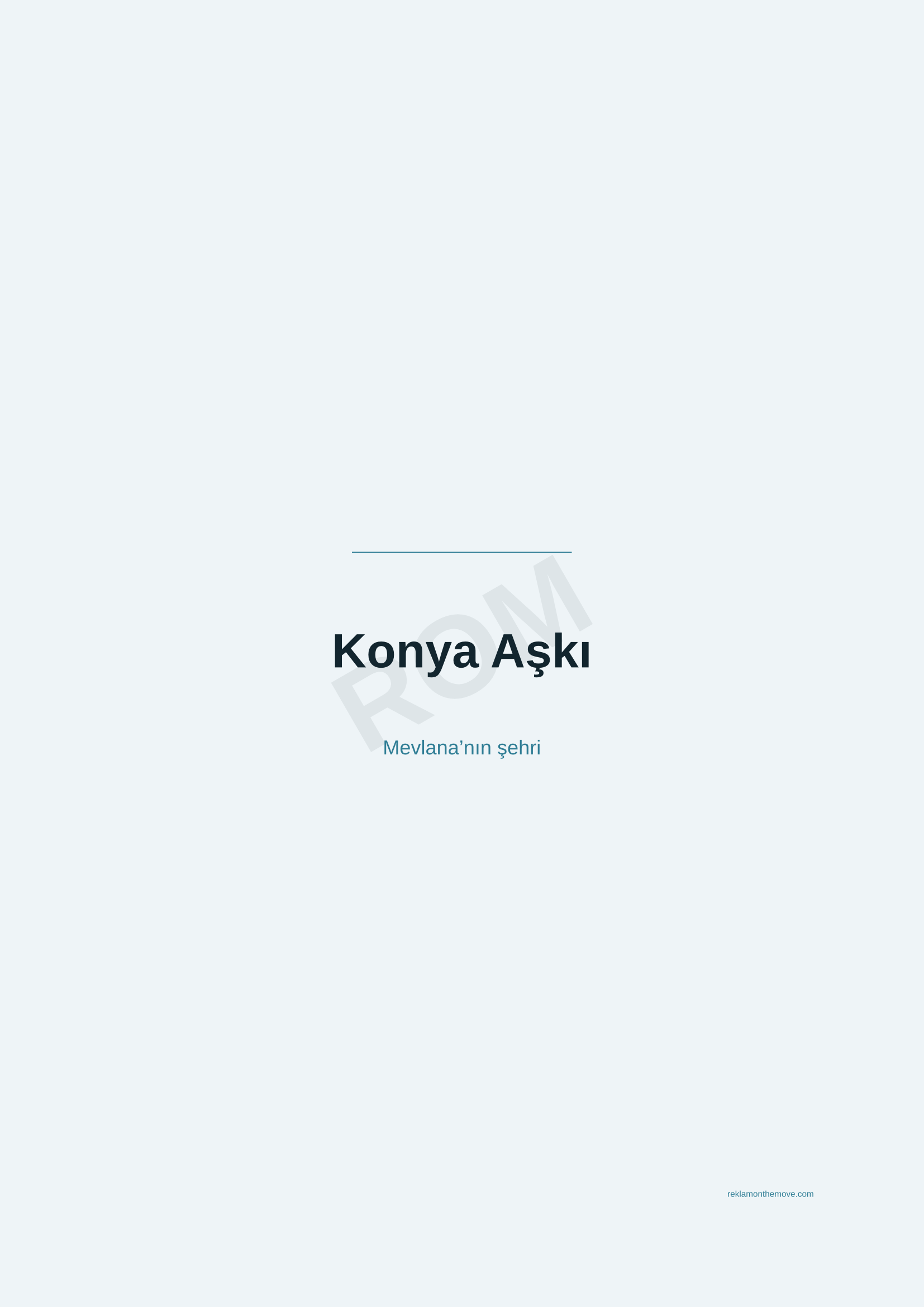 Konya Aşkı · Okyanus — ROM dijital ürün önizlemesi (filigranlı)