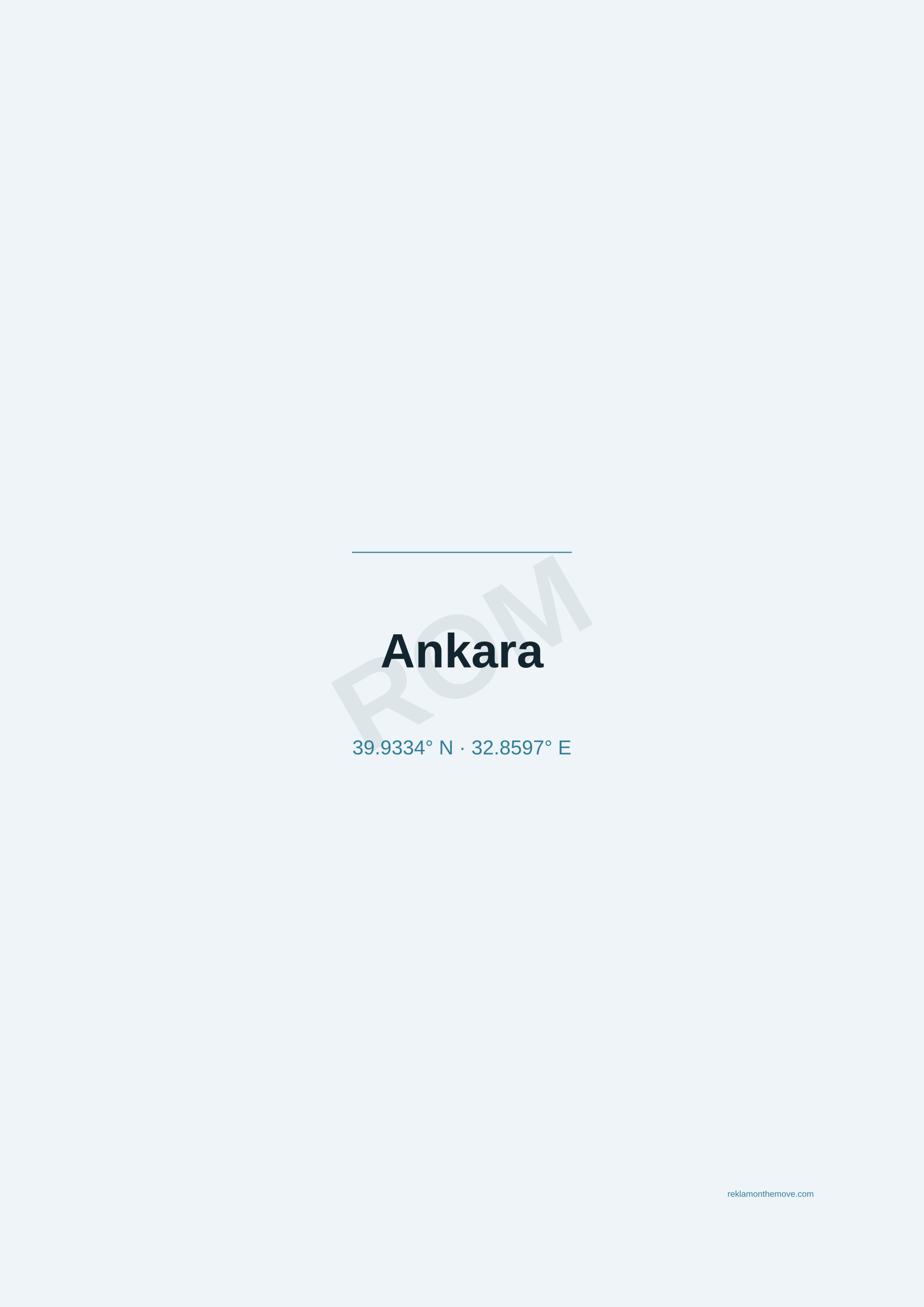 Ankara · Okyanus — ROM dijital ürün önizlemesi (filigranlı)